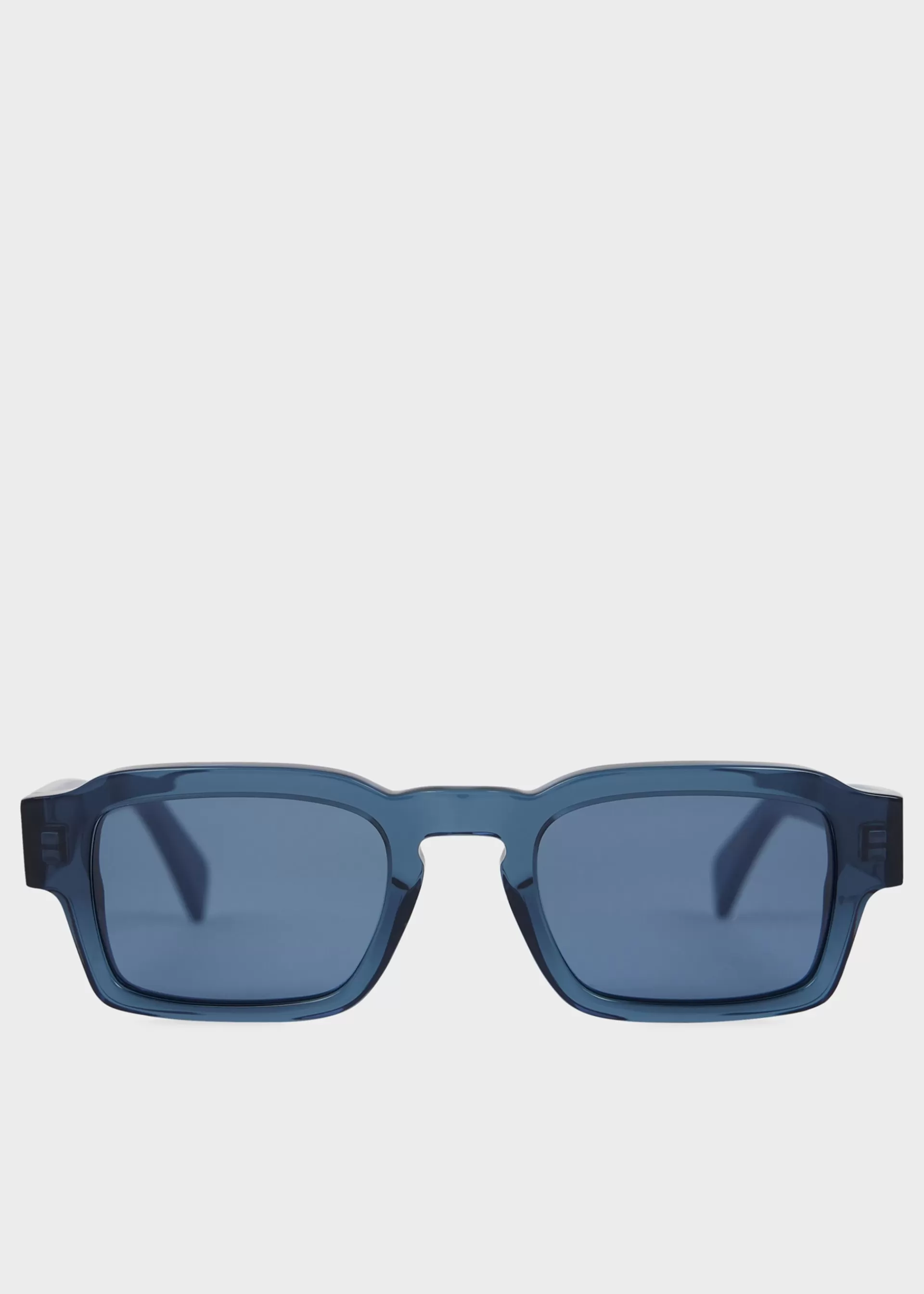 Transparent Blue 'Latimer' Sunglasses>Paul Smith Best