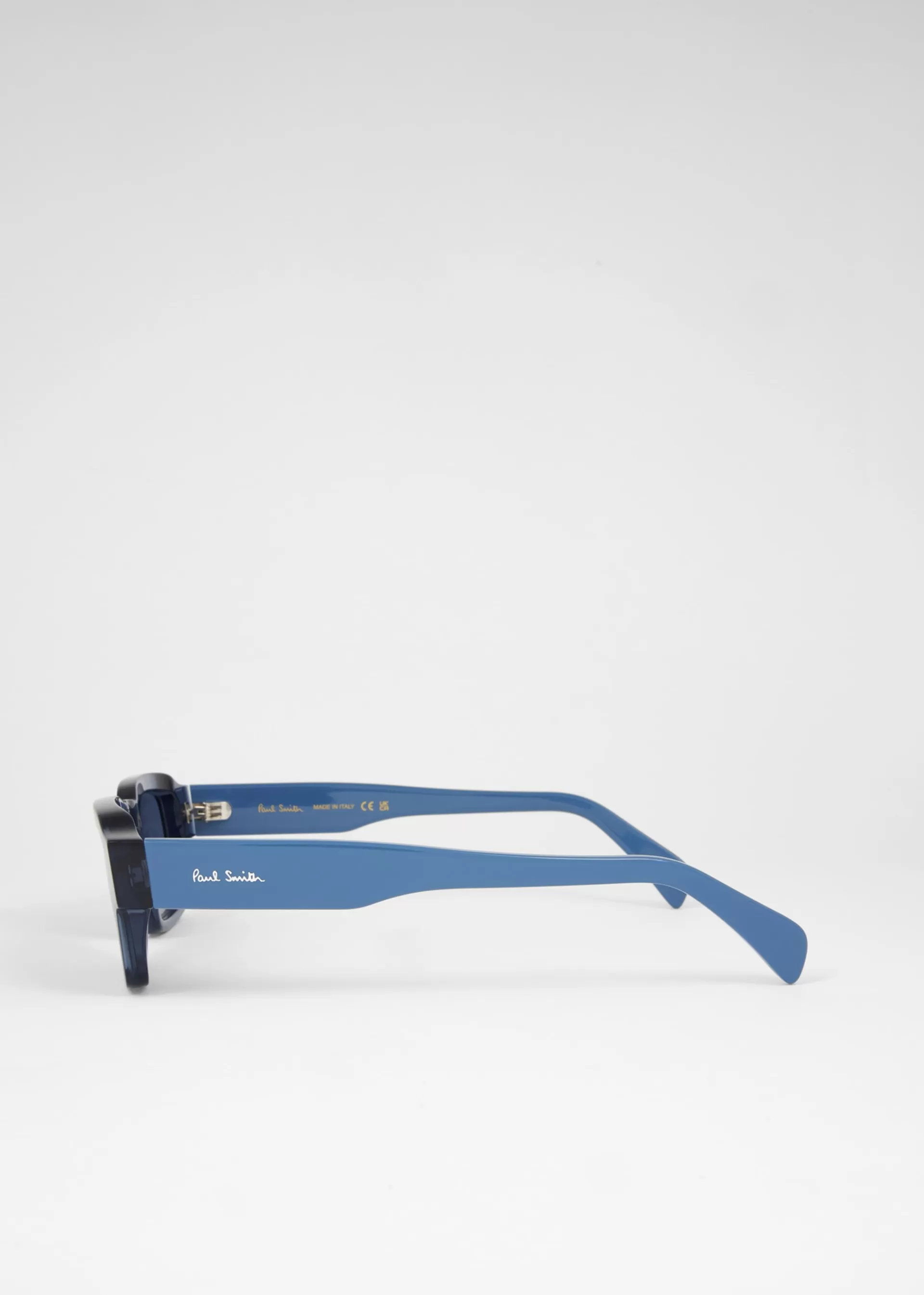 Transparent Blue 'Latimer' Sunglasses>Paul Smith Best