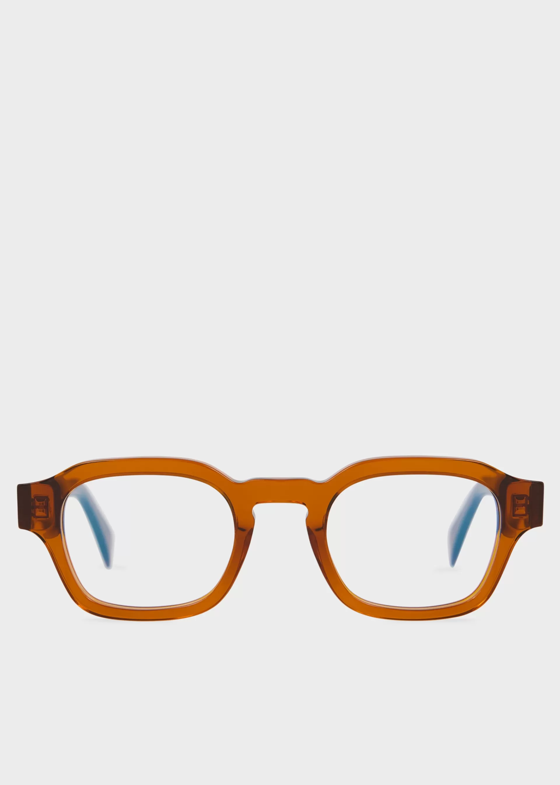 Transparent Brown 'Lexton' Spectacles>Paul Smith Fashion