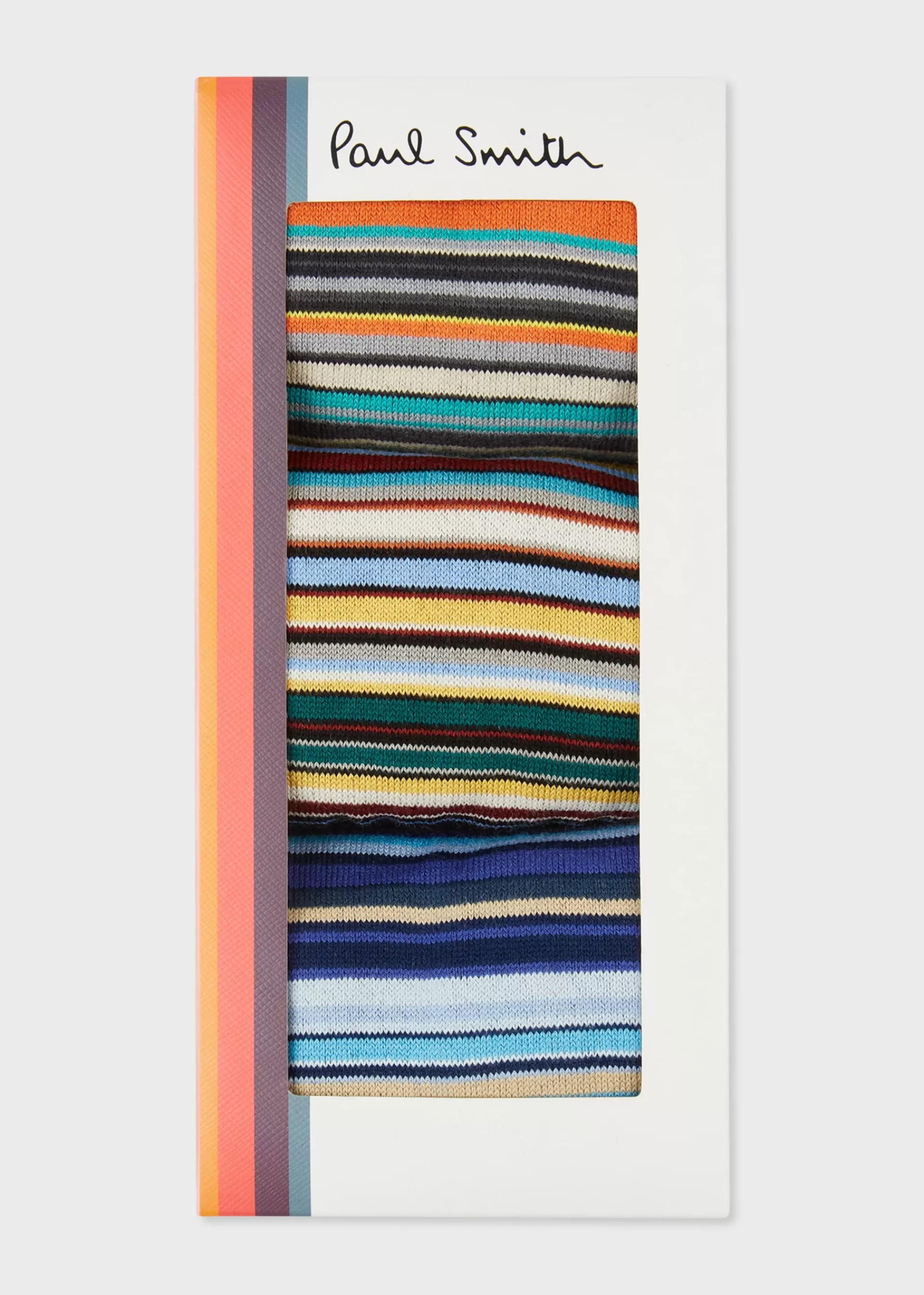 Tri-Colour 'Signature Stripe' Socks Three Pack>Paul Smith Cheap
