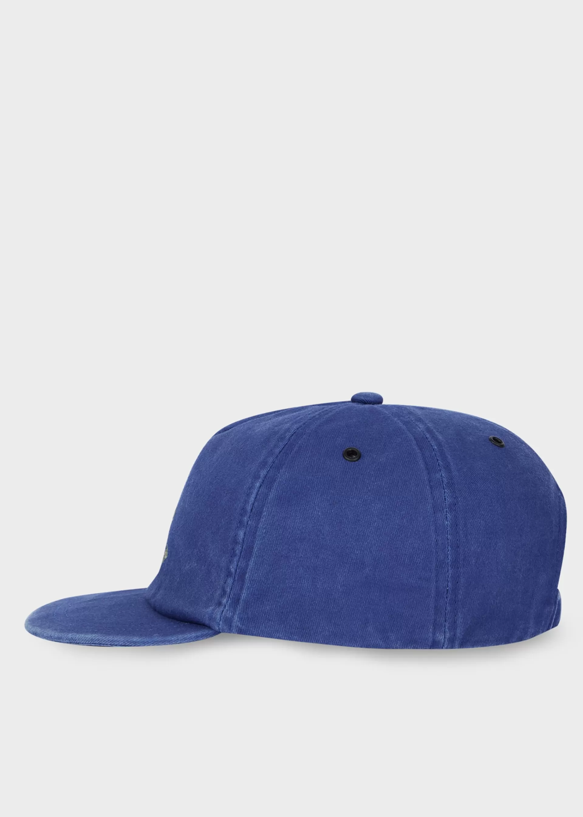 Washed Blue 'Happy' Cotton Cap>Paul Smith Cheap