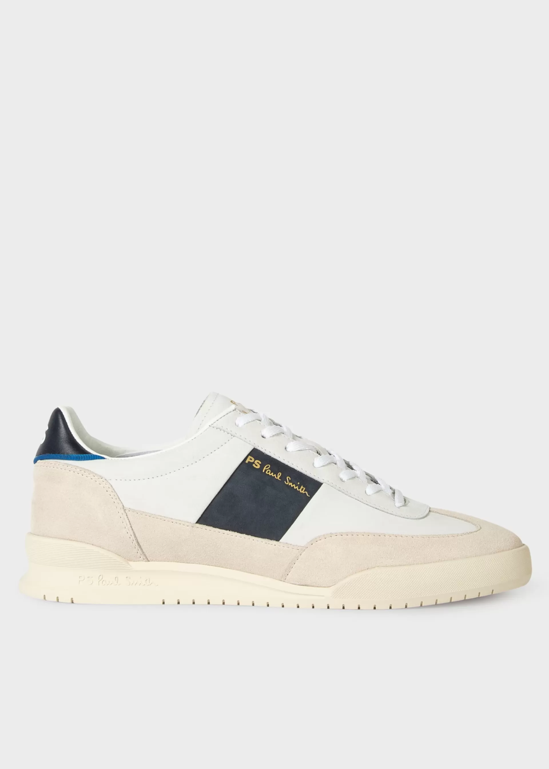And Cream Leather 'Dover' Sneakers>Paul Smith Online