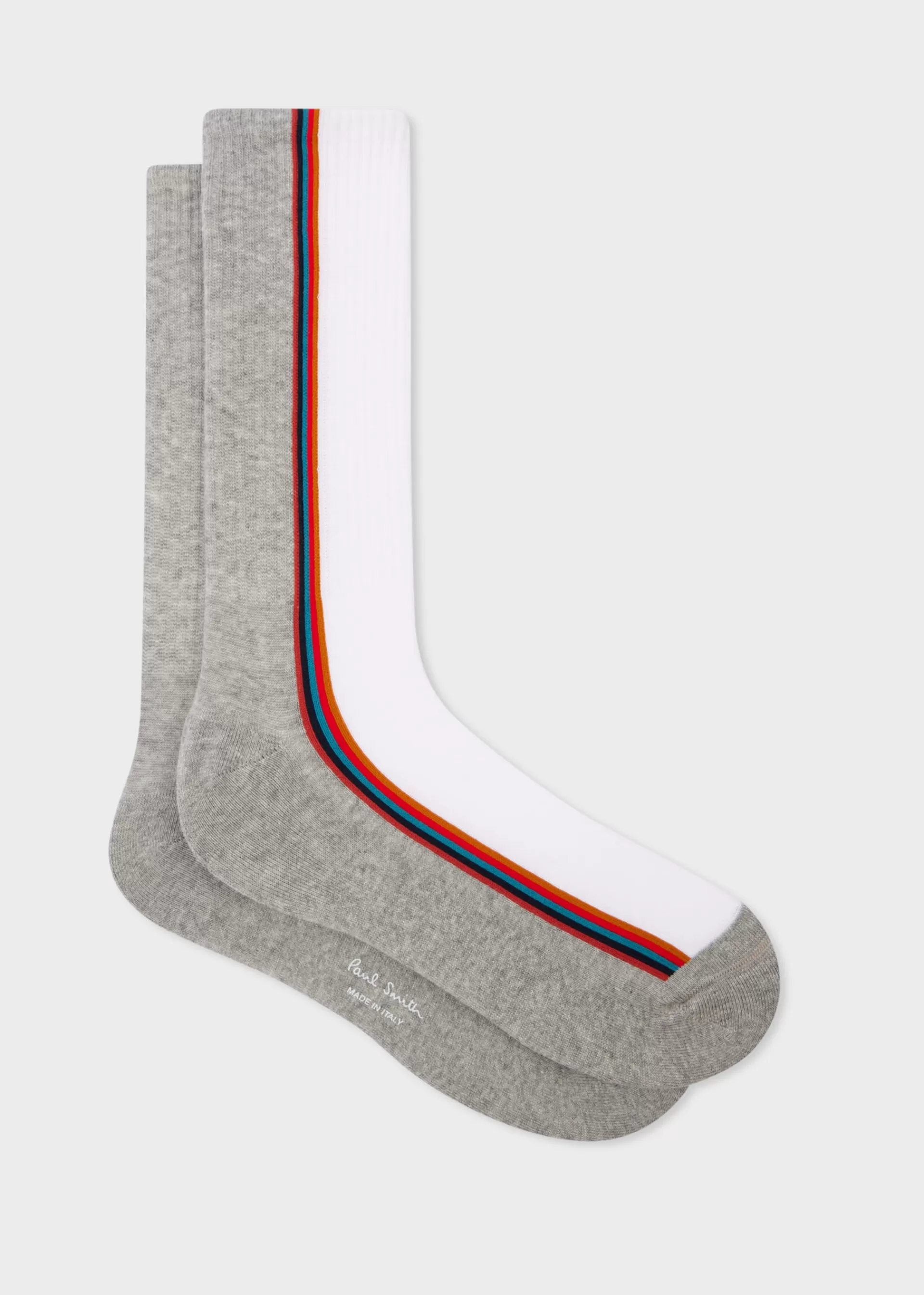 and Grey 'Artist Stripe' Socks>Paul Smith Best