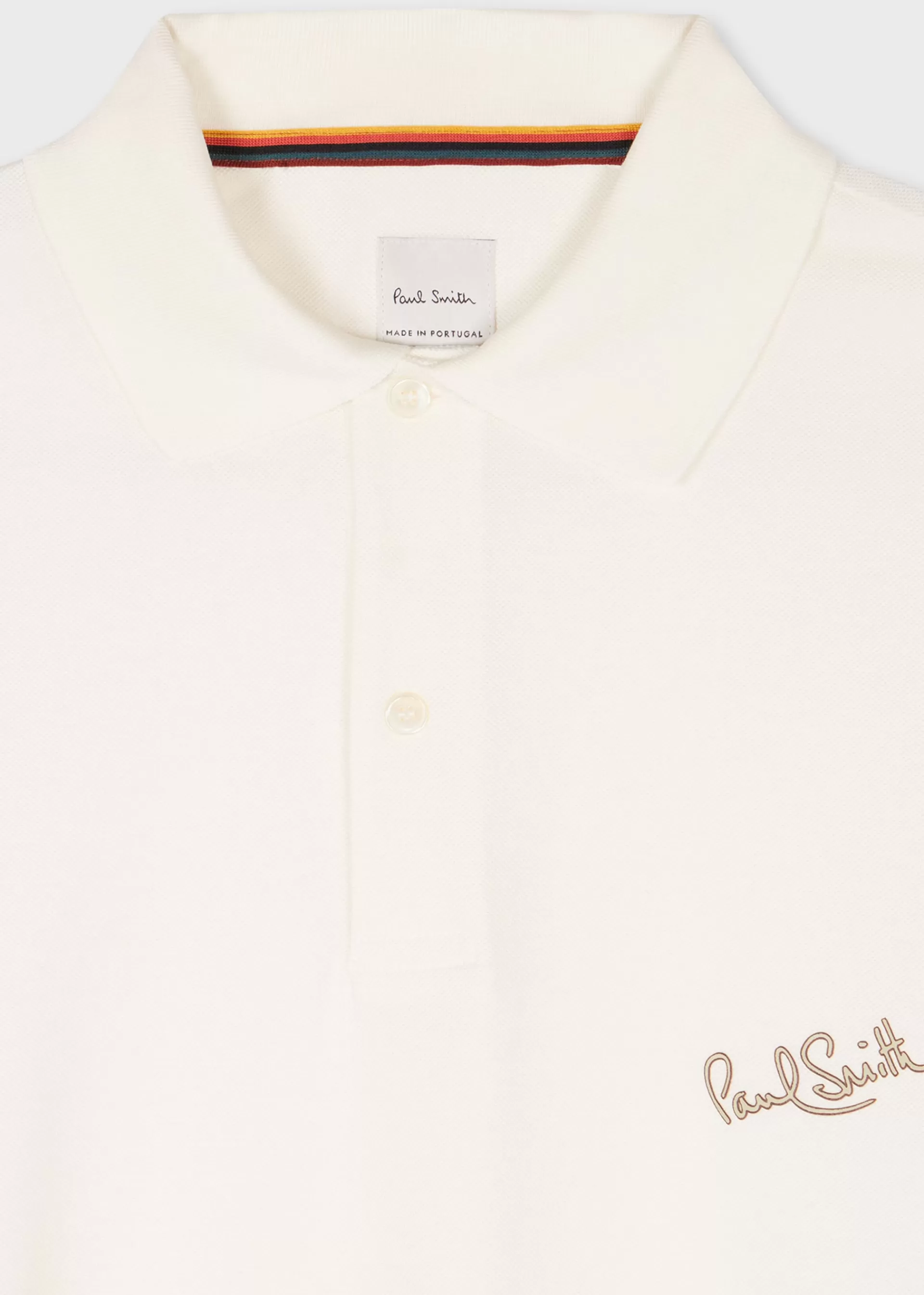 Cotton Signature Logo Polo Shirt>Paul Smith New
