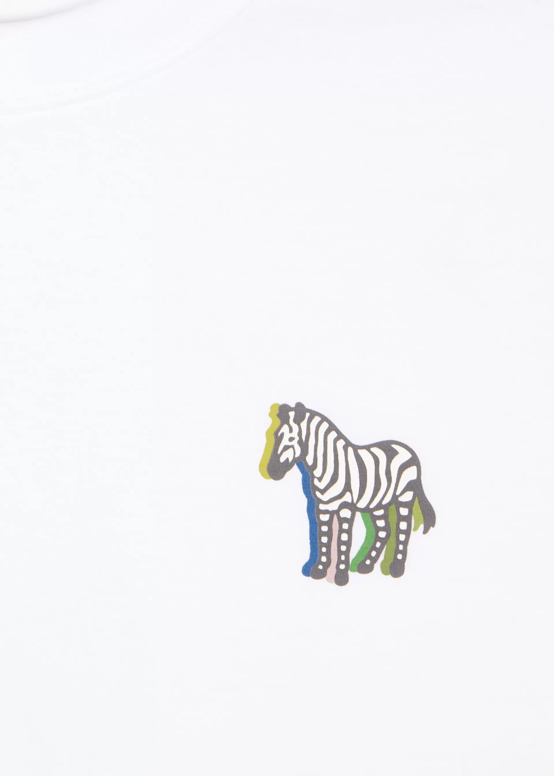 '3D Zebra' Print T-Shirt>Paul Smith Clearance