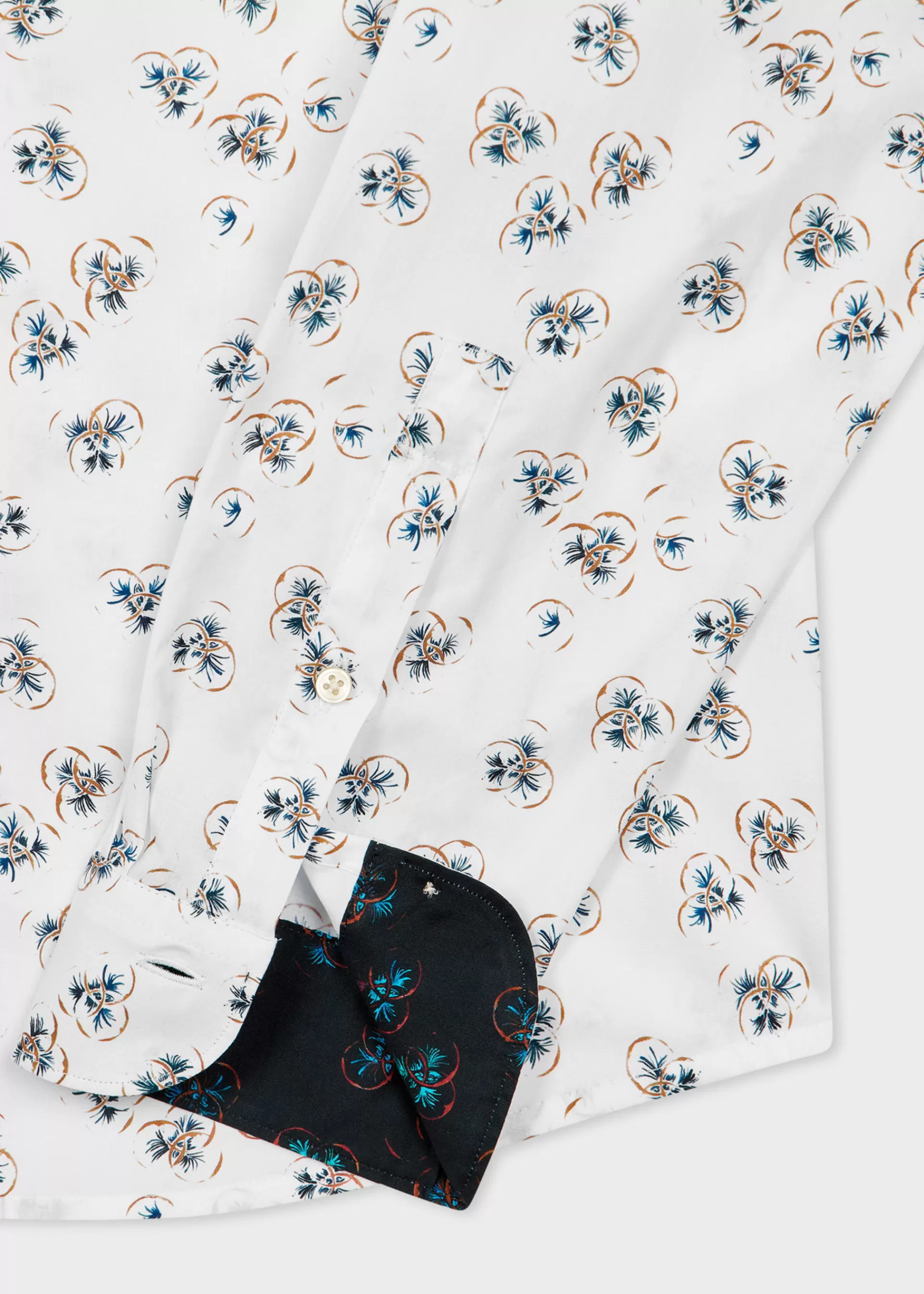 'Drinks Print' Tailored-Fit Shirt>Paul Smith Best