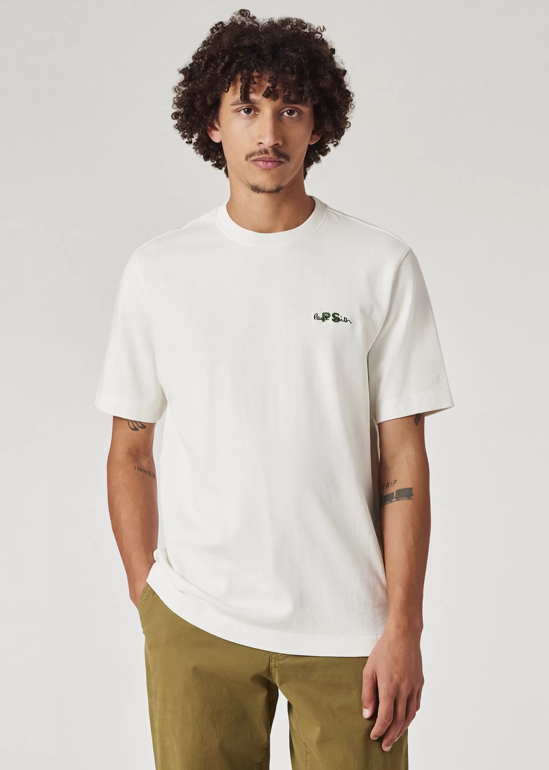 Embroidered PS Logo T-Shirt>Paul Smith New