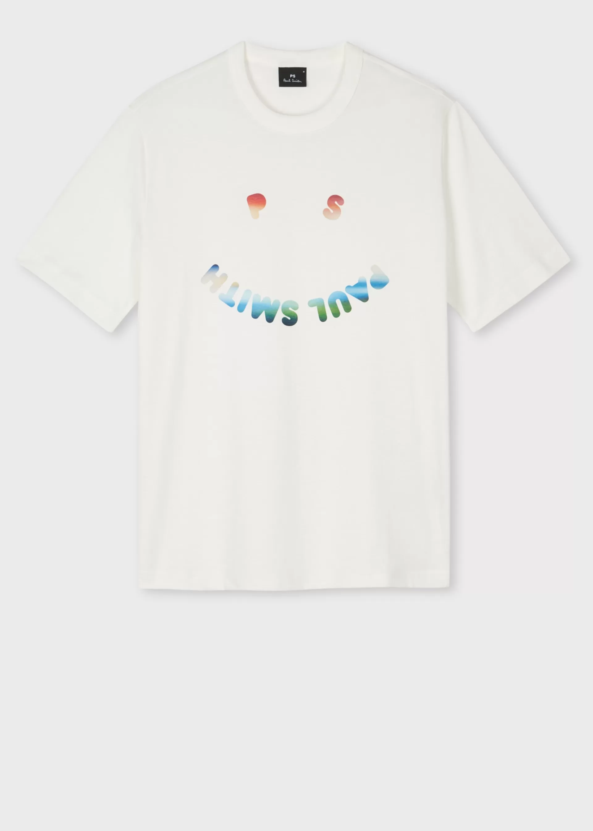 'Happy Gradient' Print T-Shirt>Paul Smith New