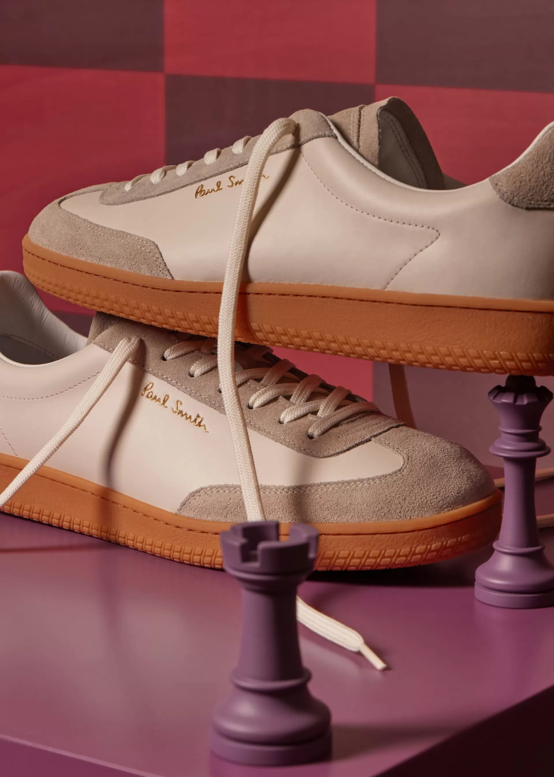 Leather 'Como' Trainers>Paul Smith New