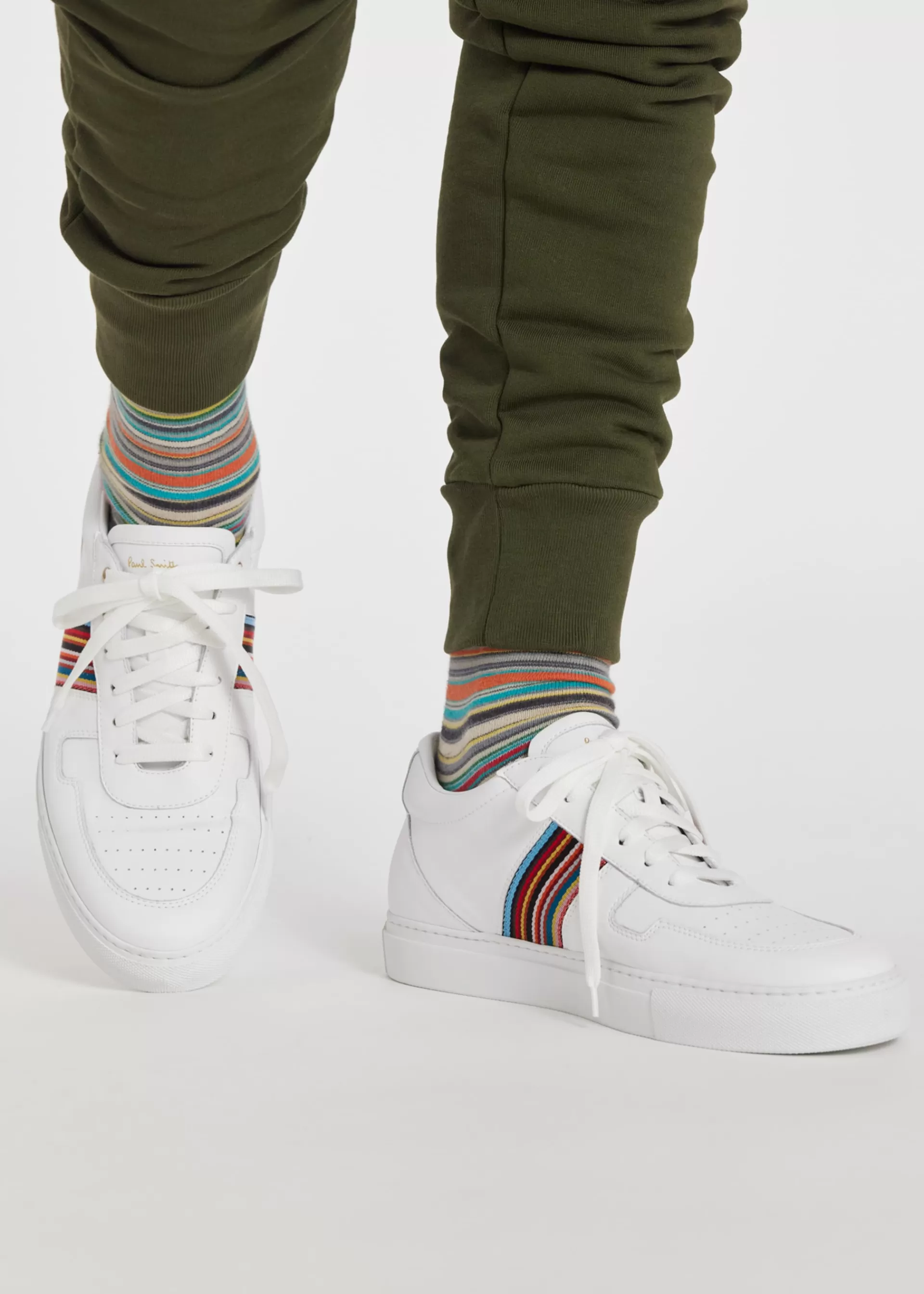 Leather 'Fermi' Sneakers>Paul Smith Best Sale