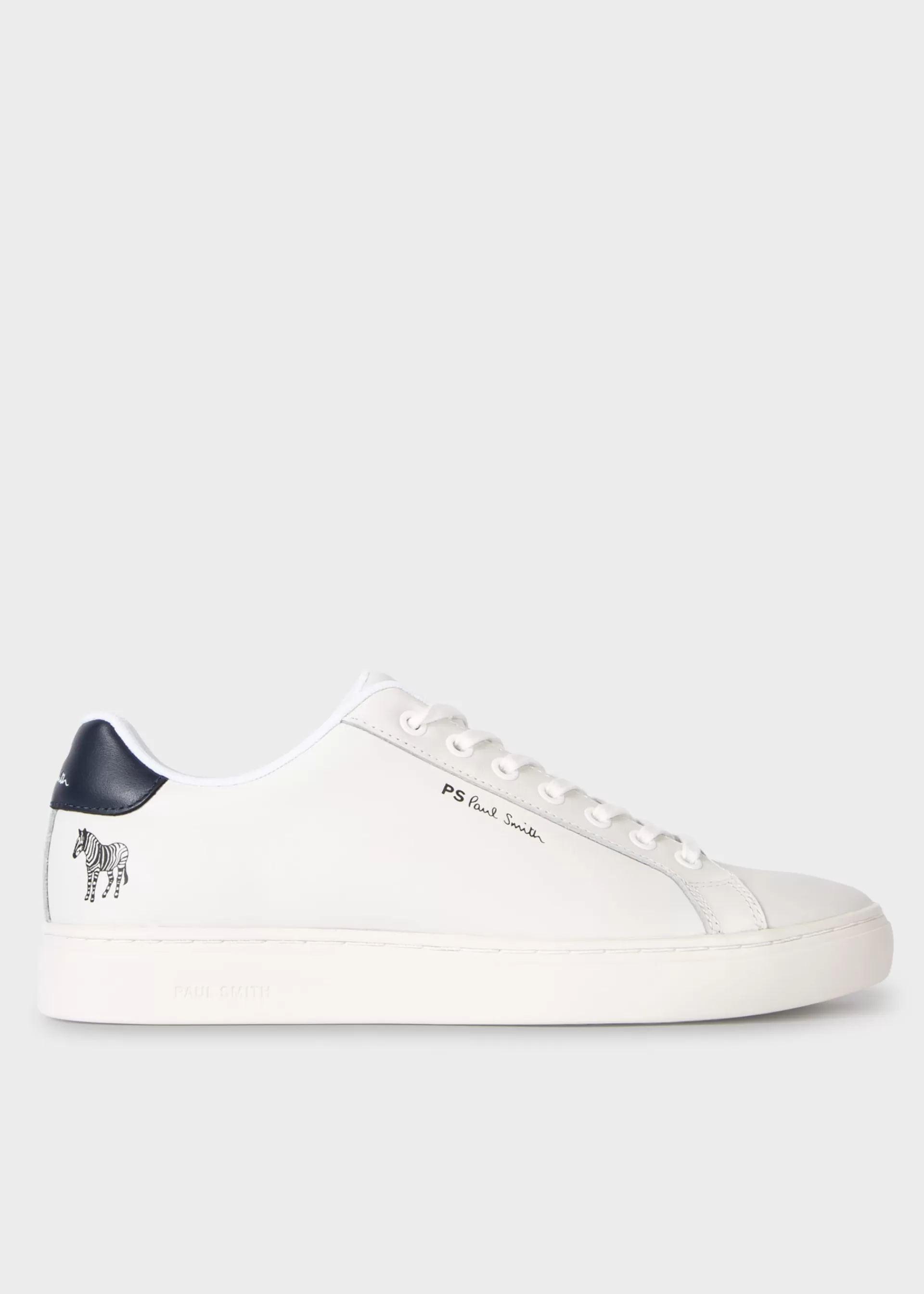 Leather Zebra Print 'Rex' Trainers>Paul Smith Cheap