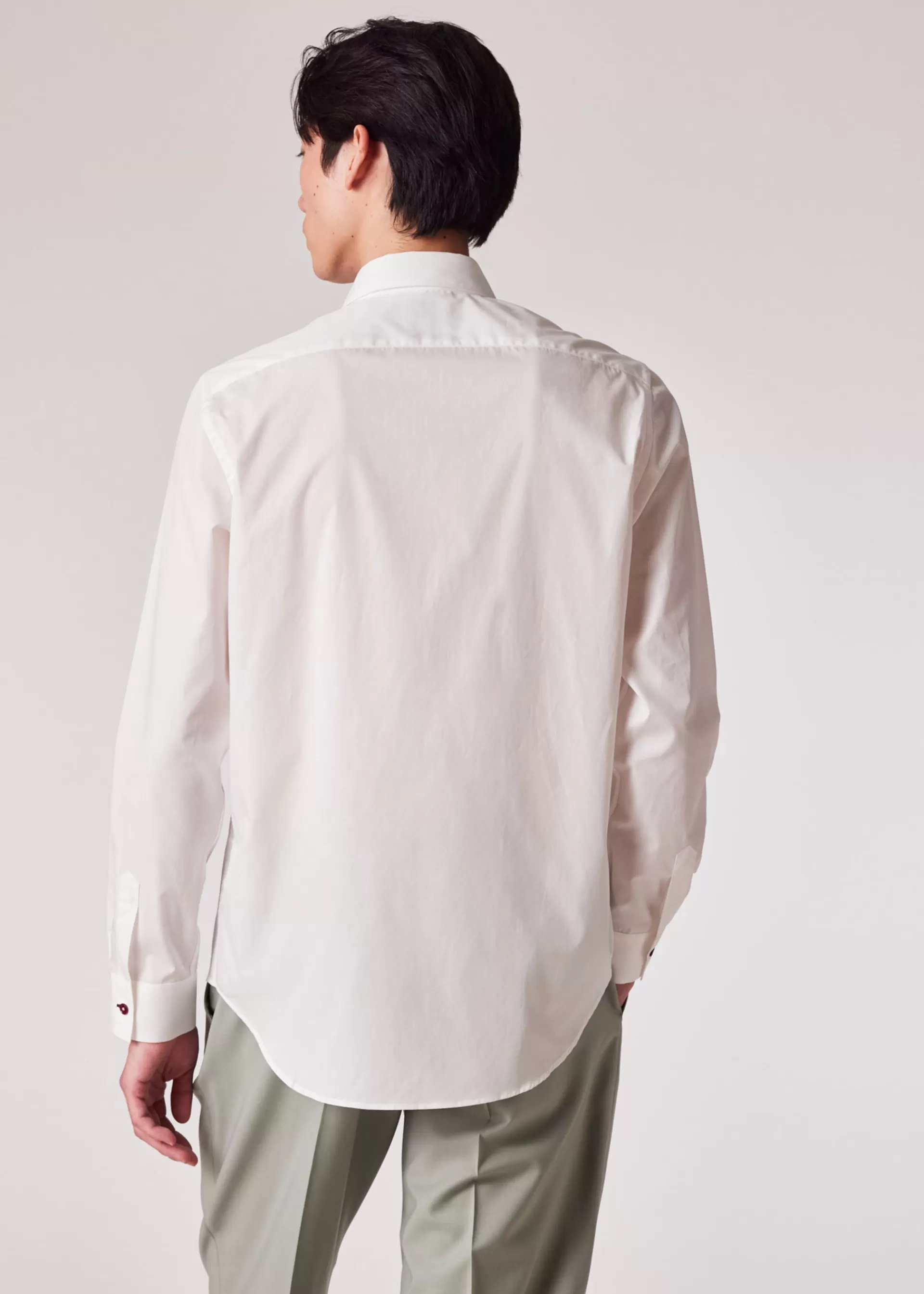 'Moonlight Flower' Print Cotton Shirt>Paul Smith Cheap