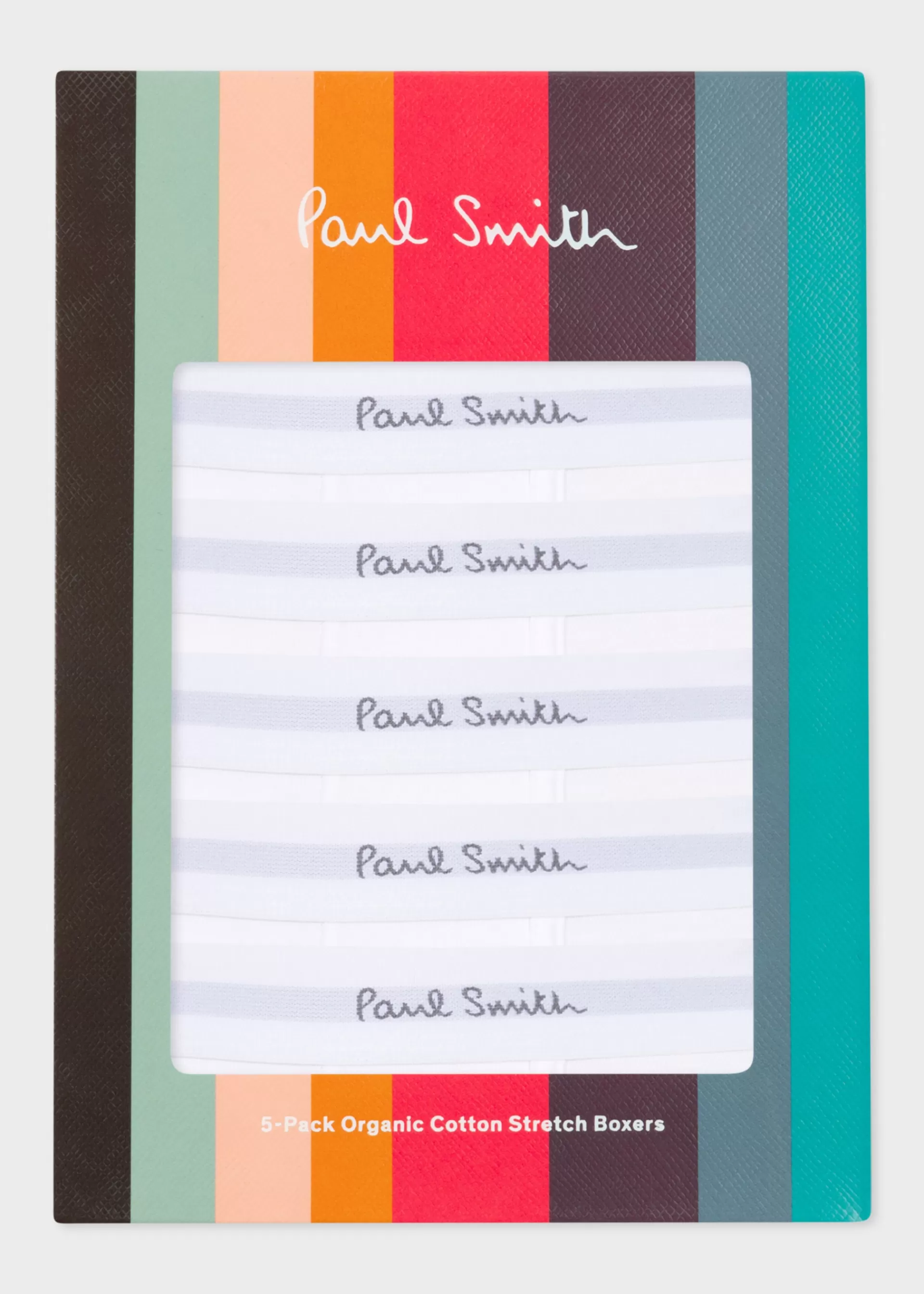 Organic Cotton Boxer Briefs Five Pack>Paul Smith Online