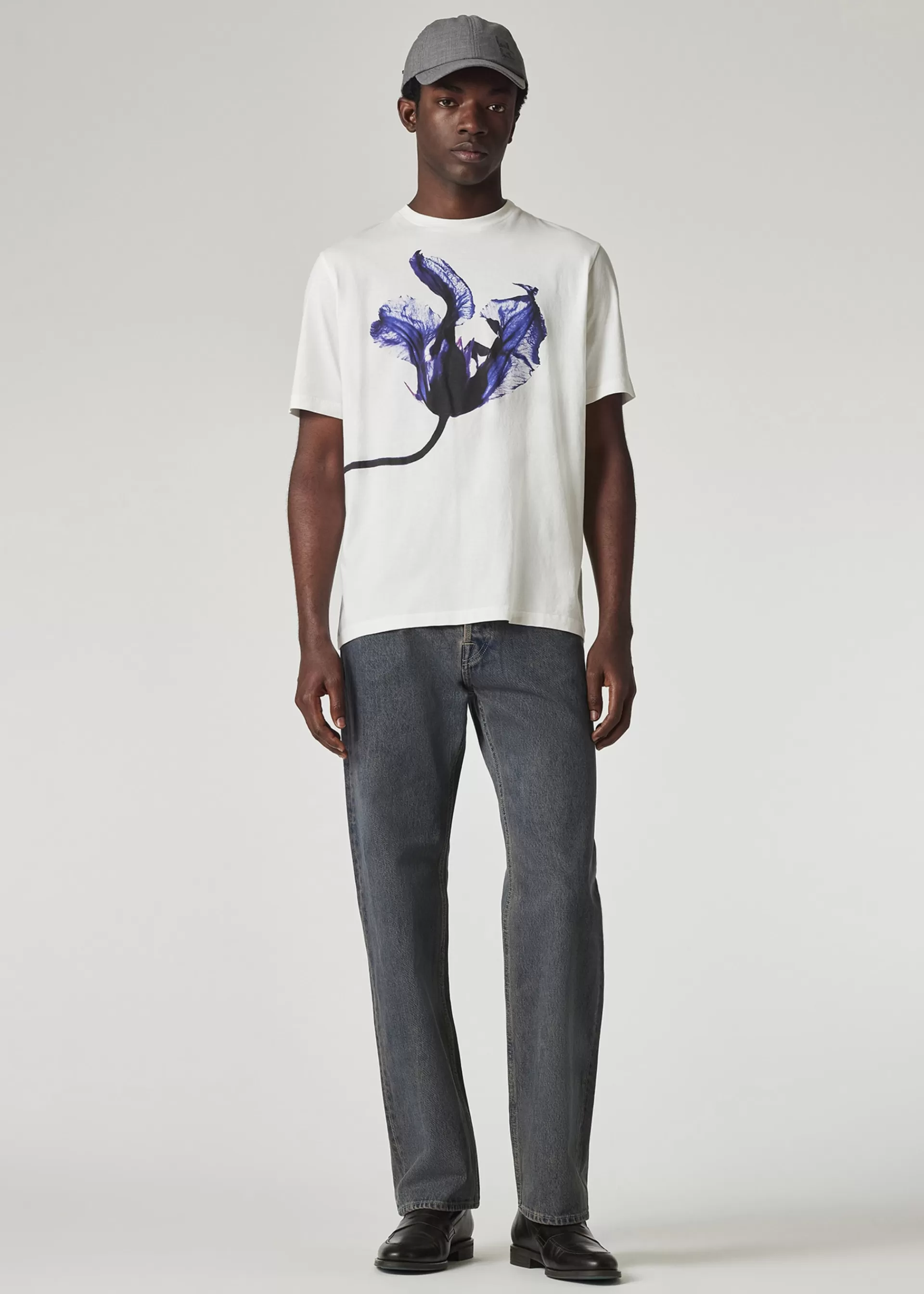 'Photo Flower' Print T-Shirt>Paul Smith Flash Sale