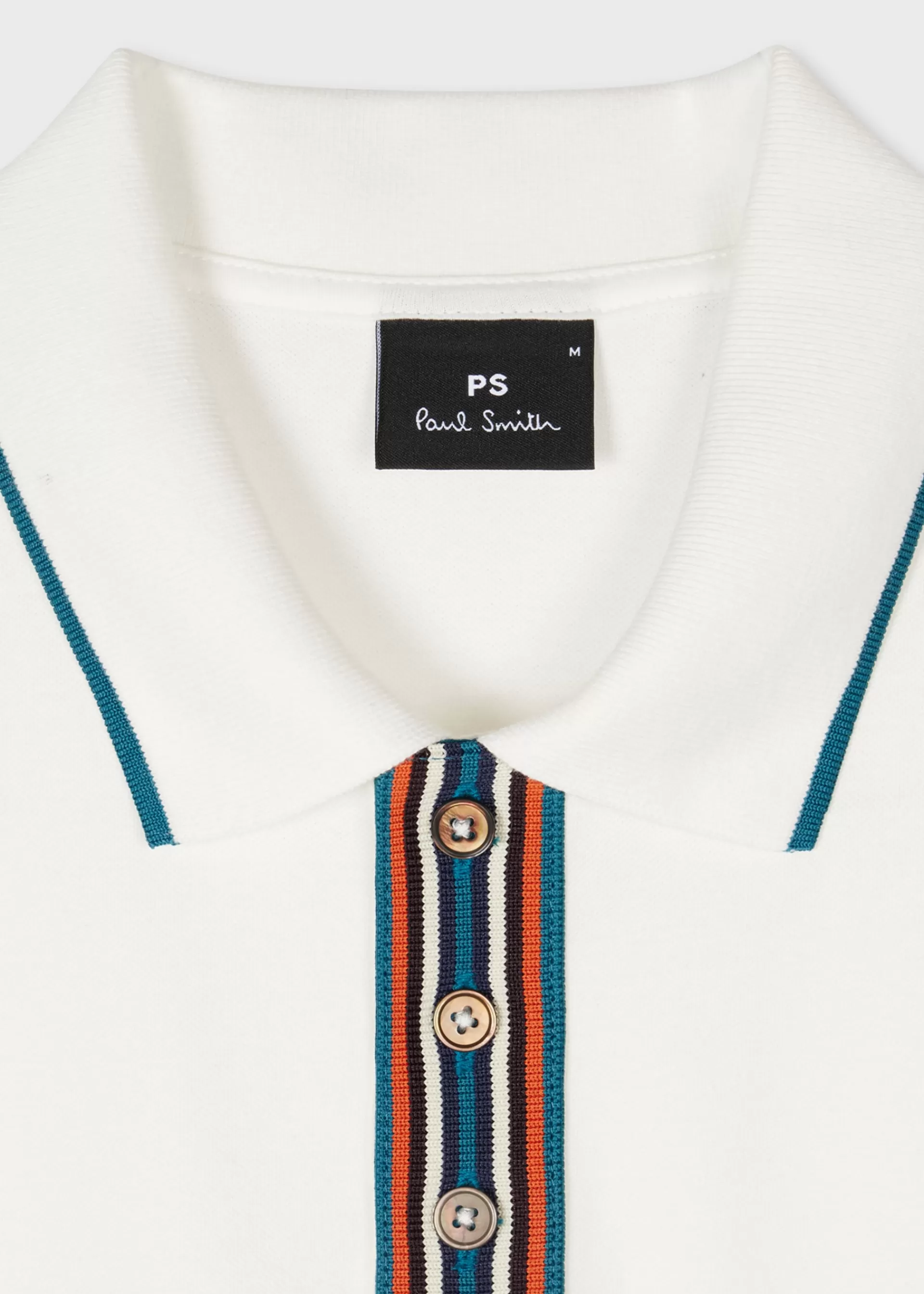 Polo Shirt With Stripe Tipping>Paul Smith Flash Sale