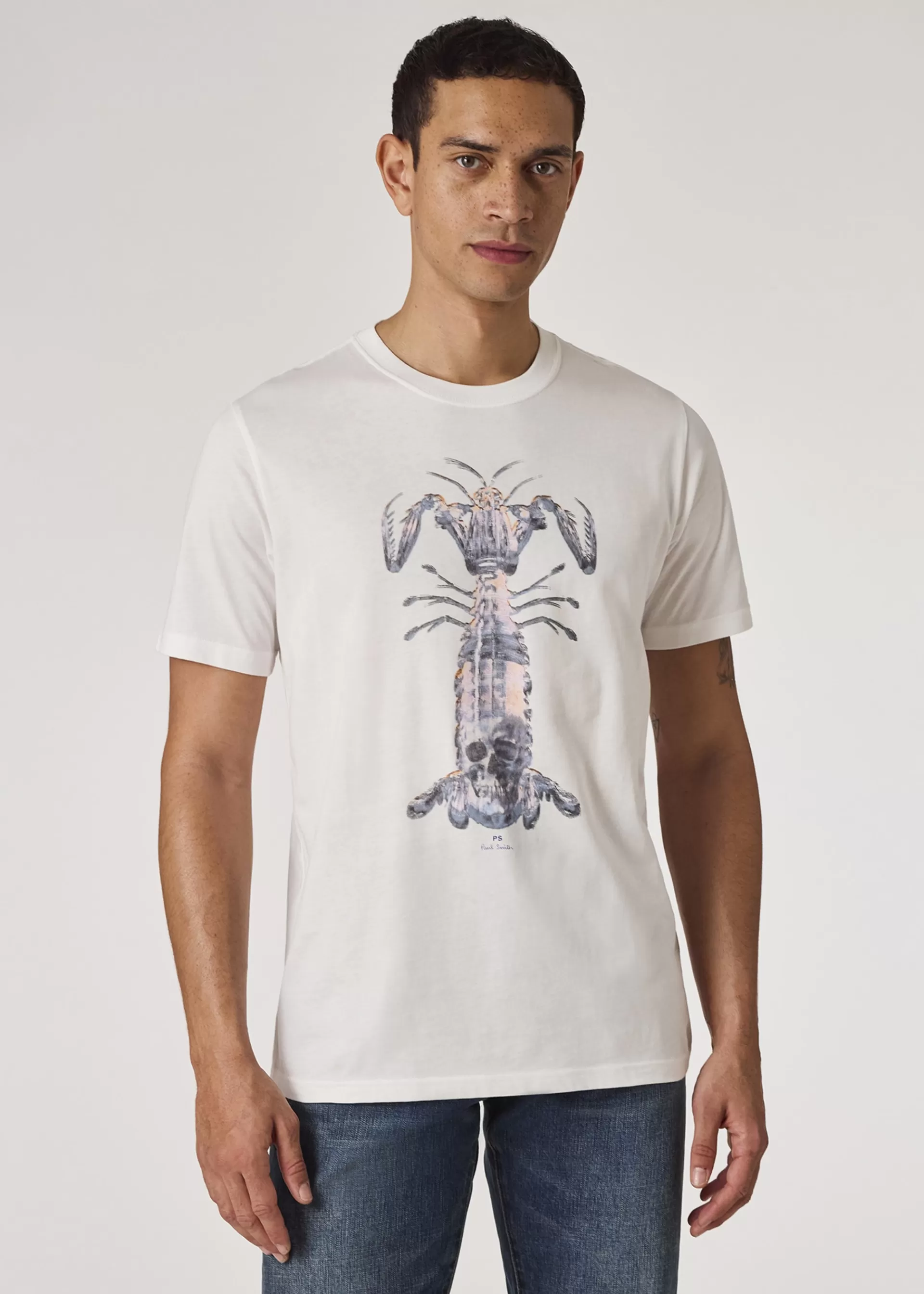 'Praying Mantis' Print T-Shirt>Paul Smith Best Sale