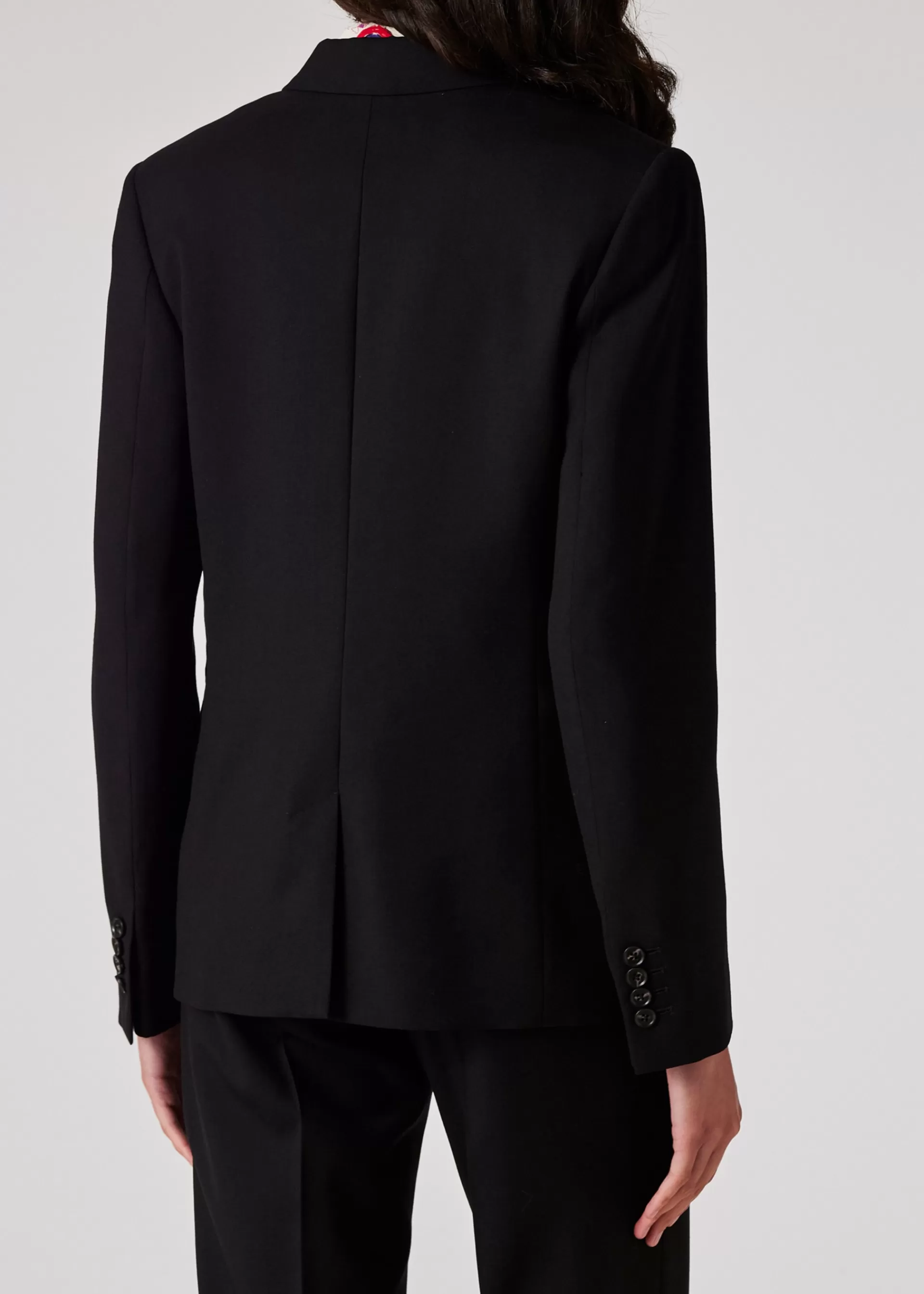 Women's 'A Suit To Travel In' - Black Wool Double Breasted Suit>Paul Smith Online