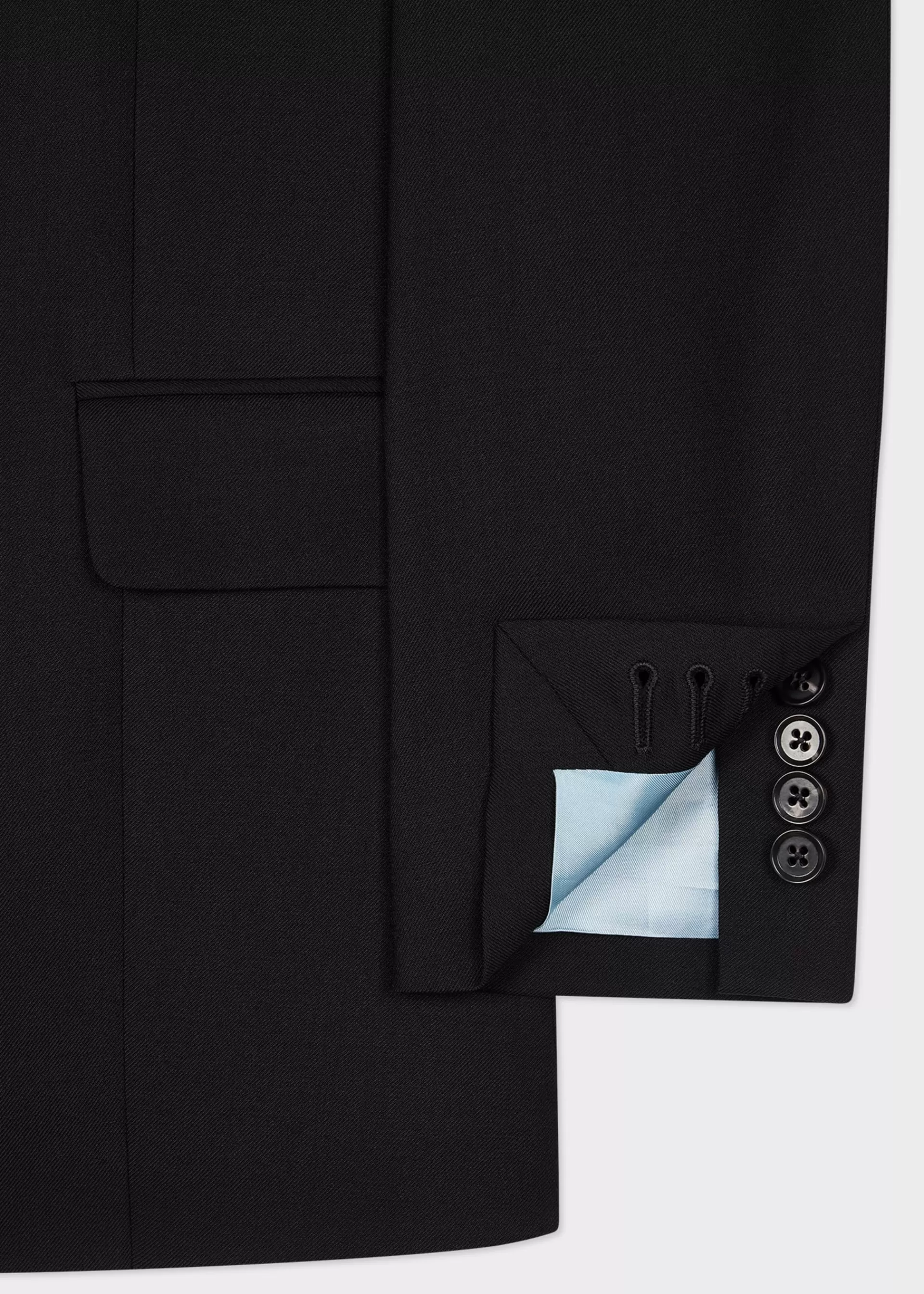 Women's 'A Suit To Travel In' - Black Wool Double Breasted Suit>Paul Smith Online
