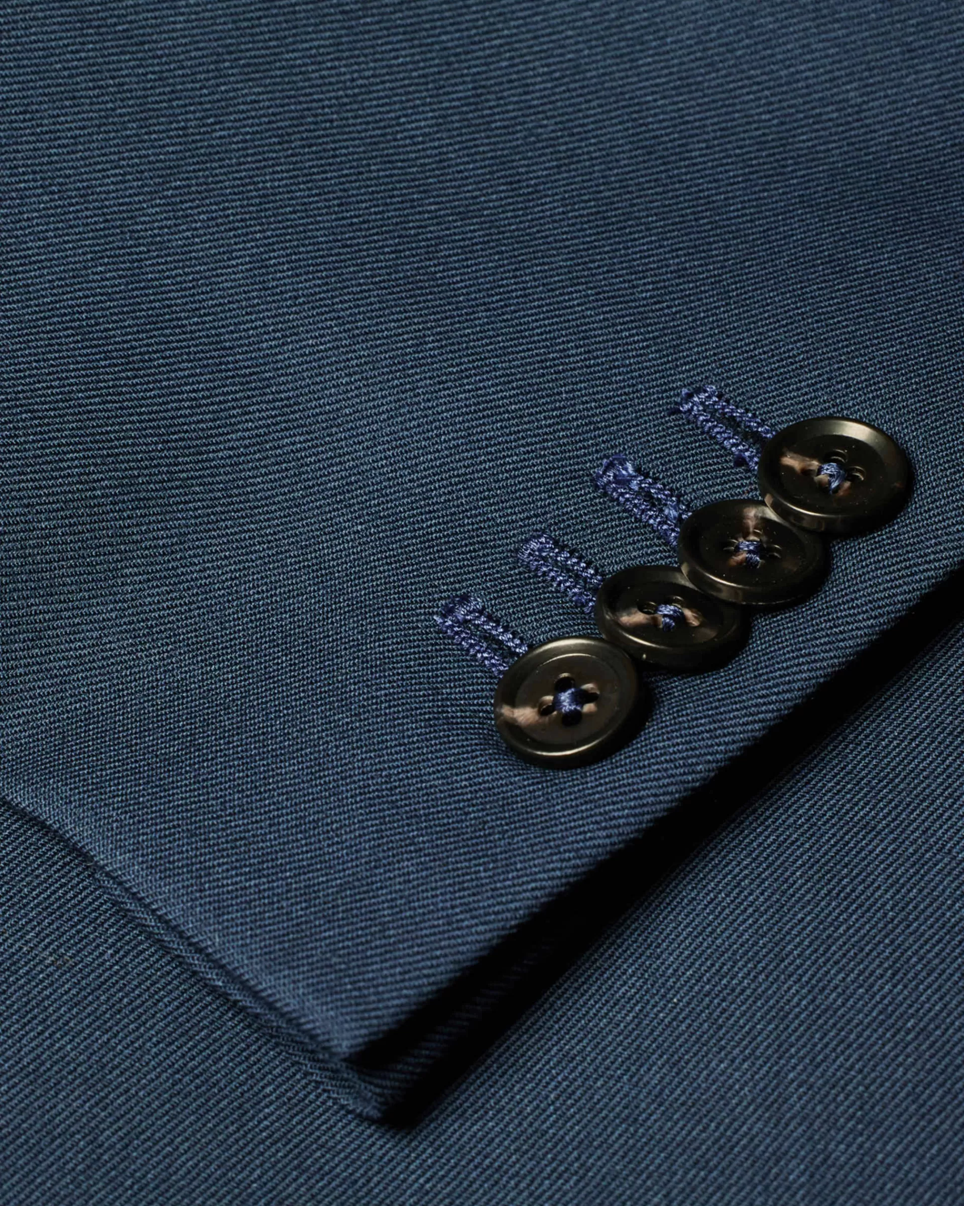 Women's A Suit To Travel In - Petrol Blue Wool Two-Button Blazer>Paul Smith Best