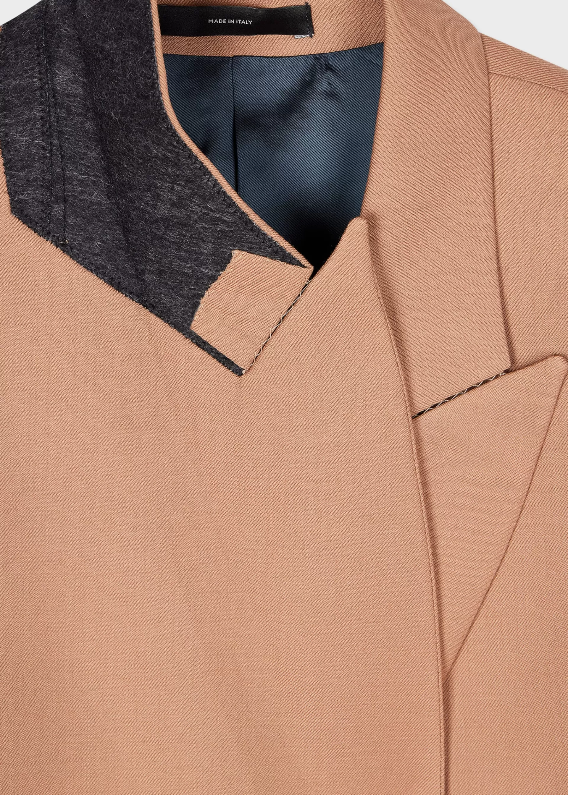 Women's 'A Suit To Travel In' - Taupe Wool Double Breasted Suit>Paul Smith Flash Sale