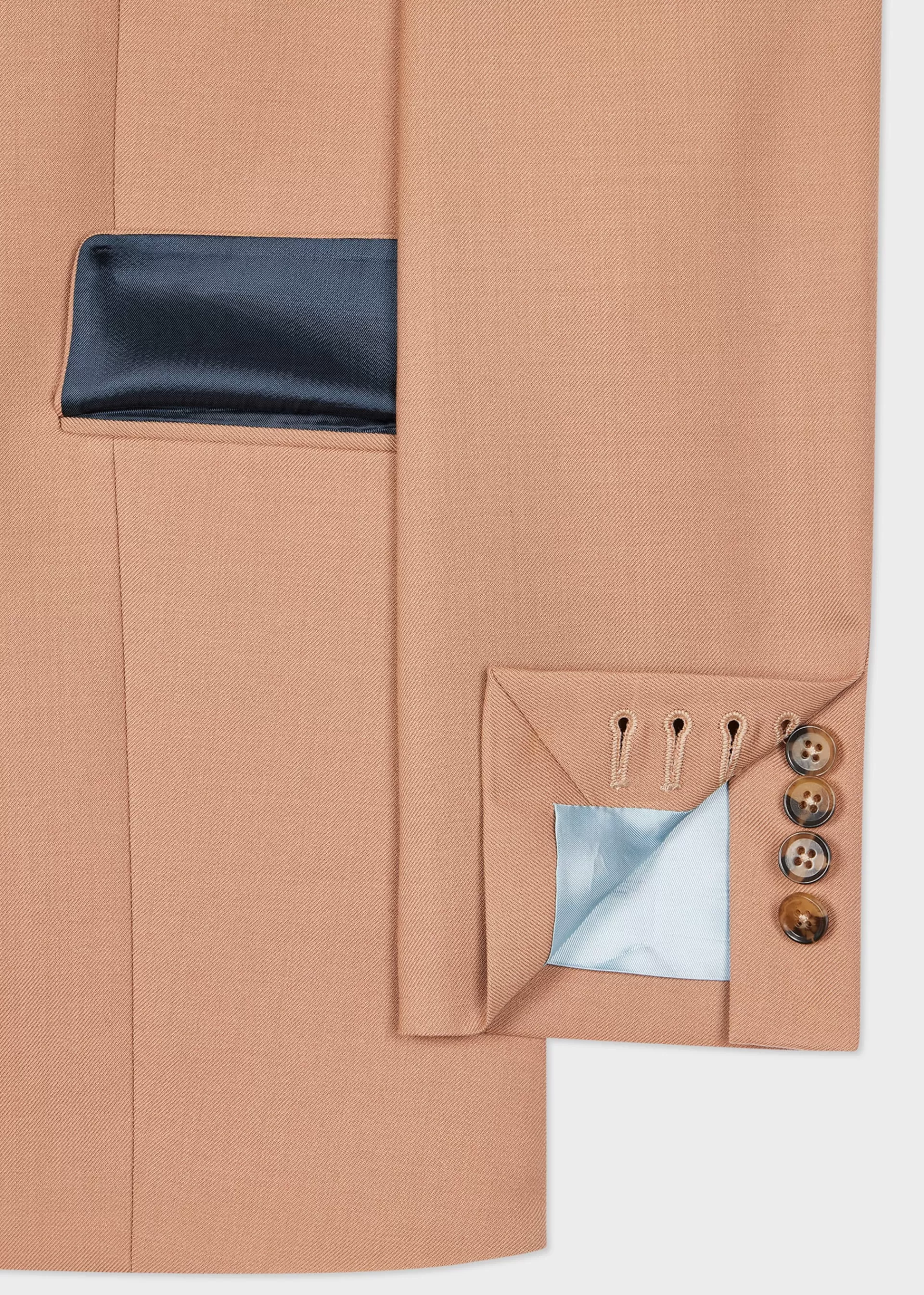 Women's 'A Suit To Travel In' - Taupe Wool Double Breasted Suit>Paul Smith Flash Sale