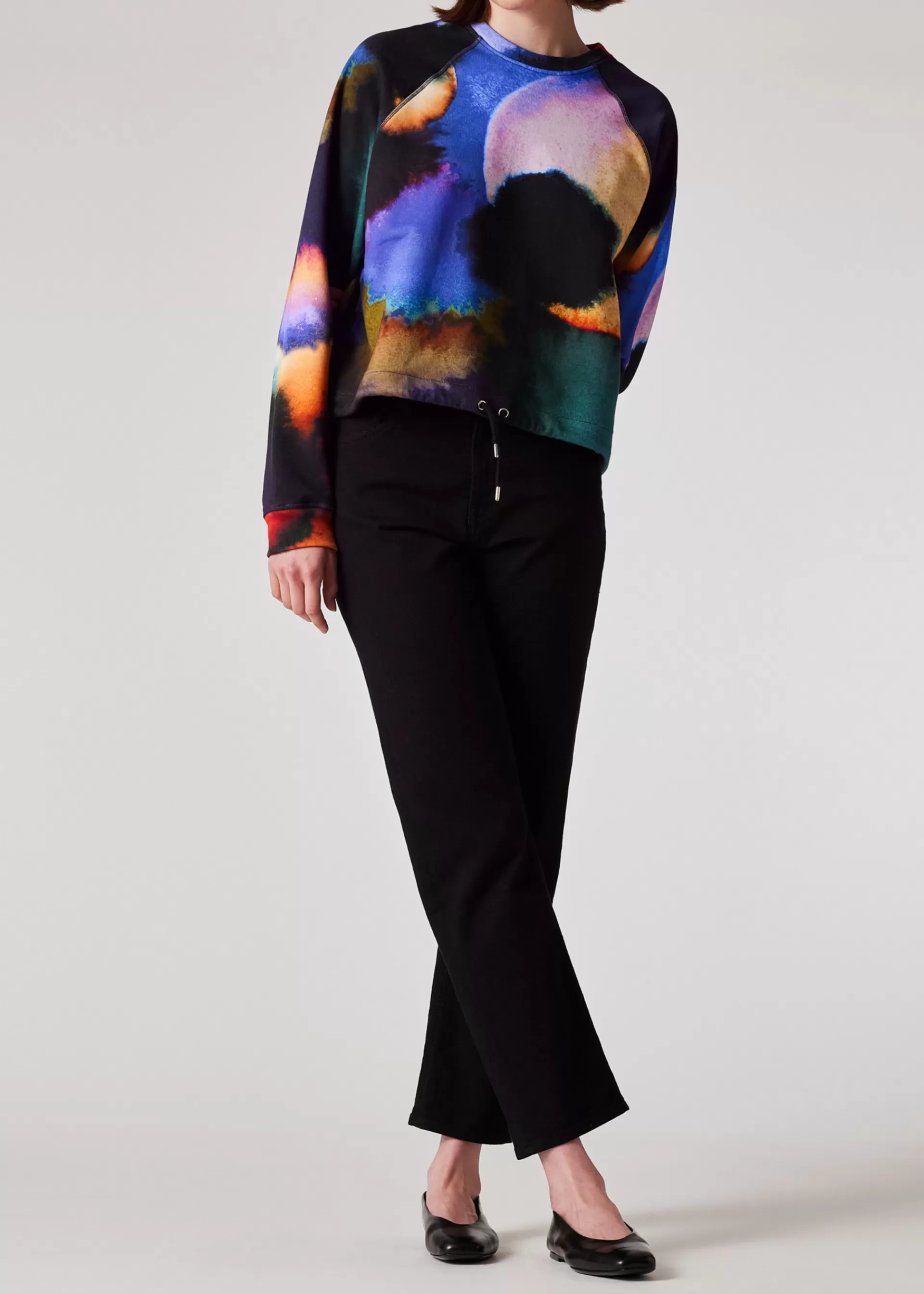 Women's 'Aurora' Crew Neck Sweatshirt>Paul Smith Shop