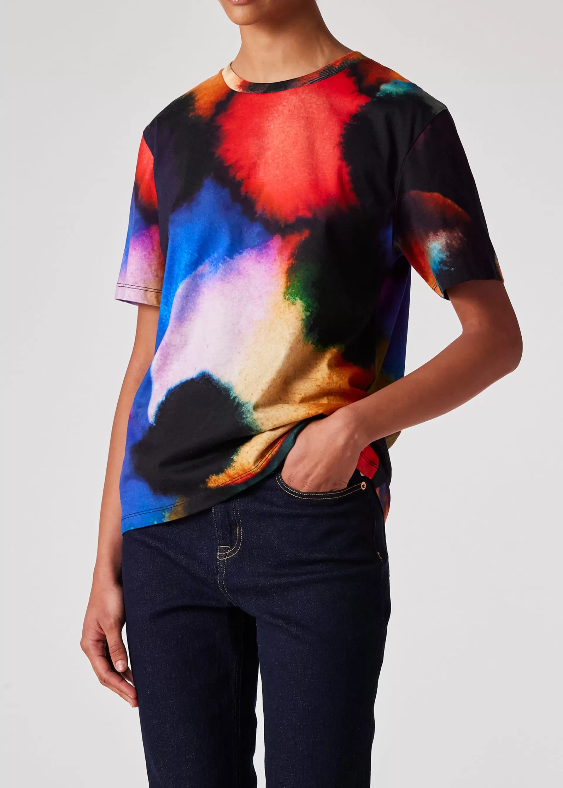 Women's 'Aurora' Crew Neck T-Shirt>Paul Smith Online