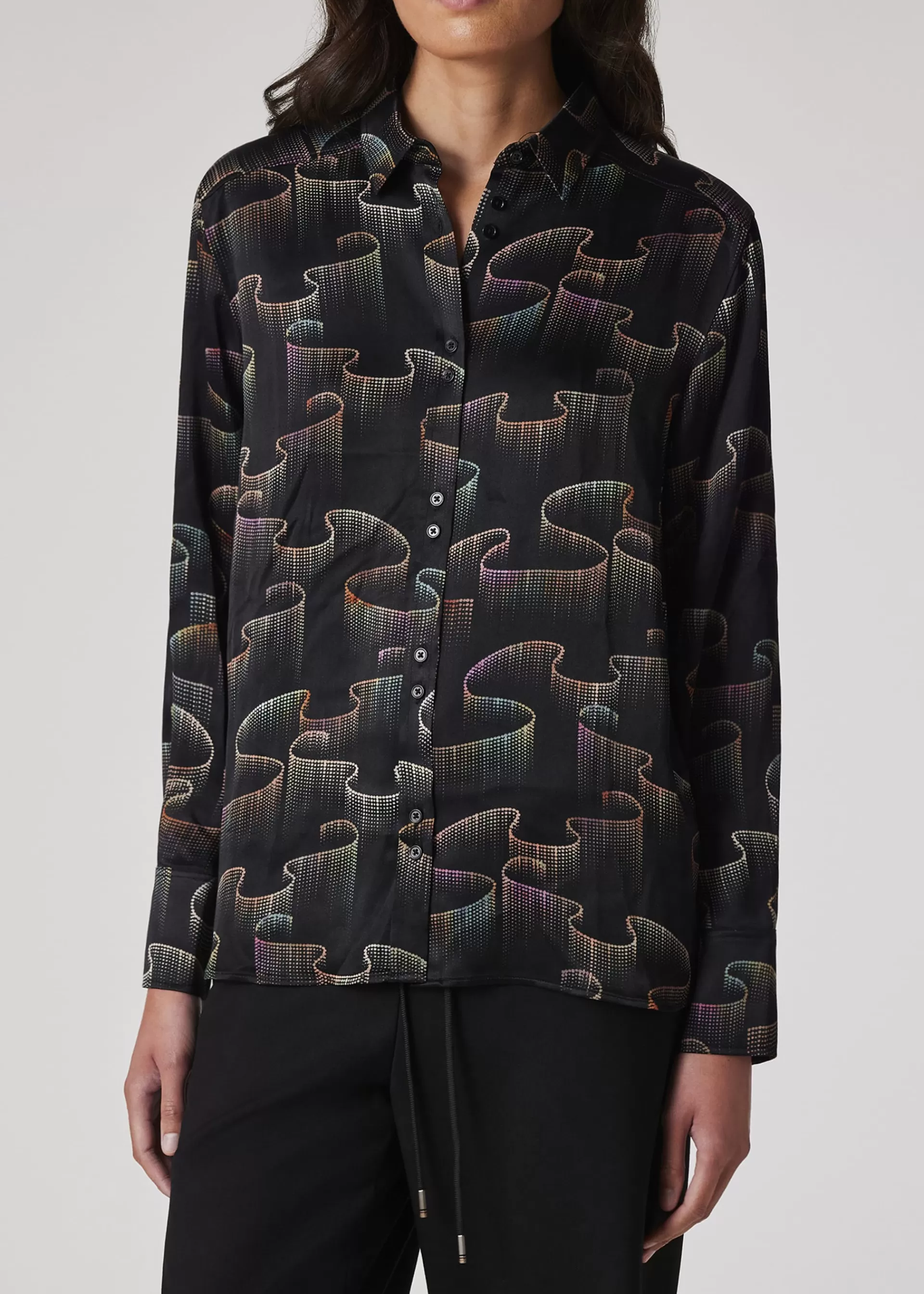 Women's 'Constellation' Satin Shirt>Paul Smith Store