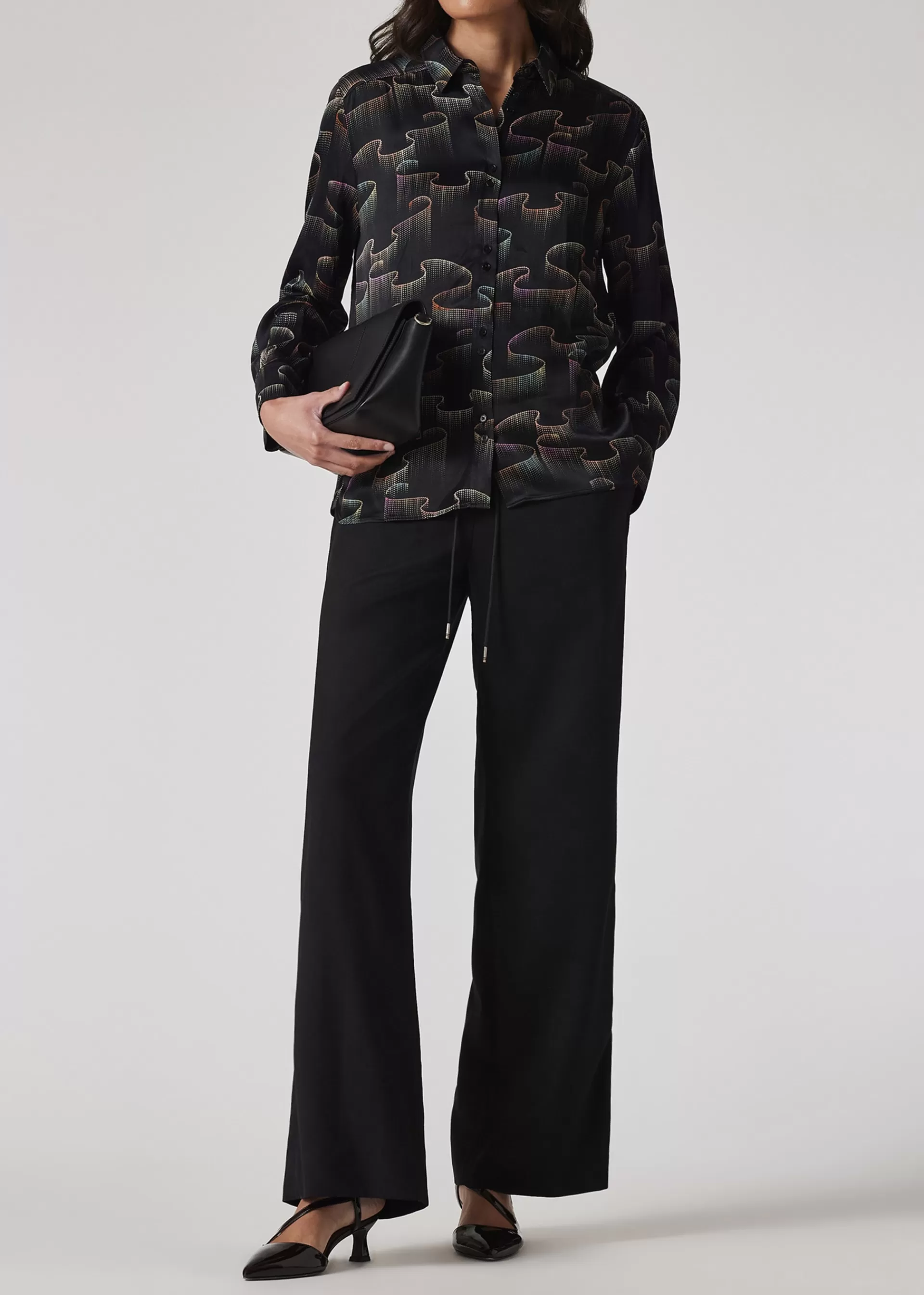 Women's 'Constellation' Satin Shirt>Paul Smith Store