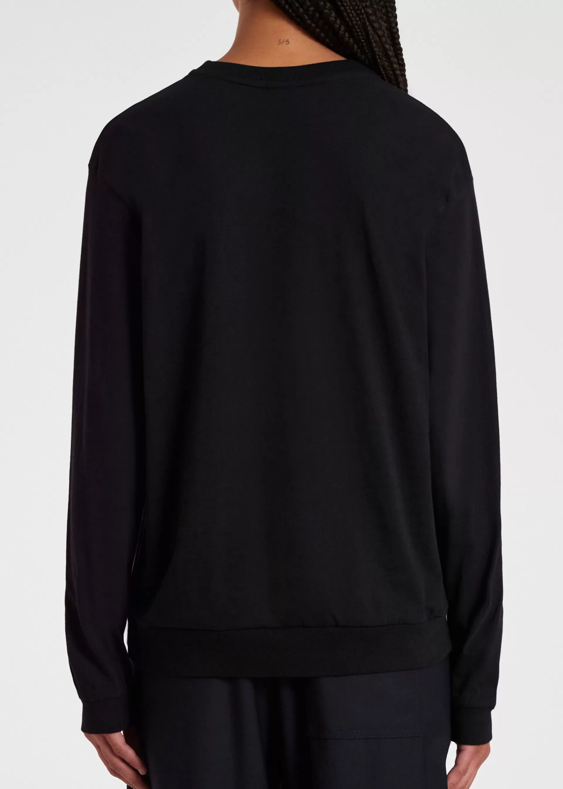Women's Cotton Zebra Logo Long-Sleeve T-Shirt>Paul Smith Shop