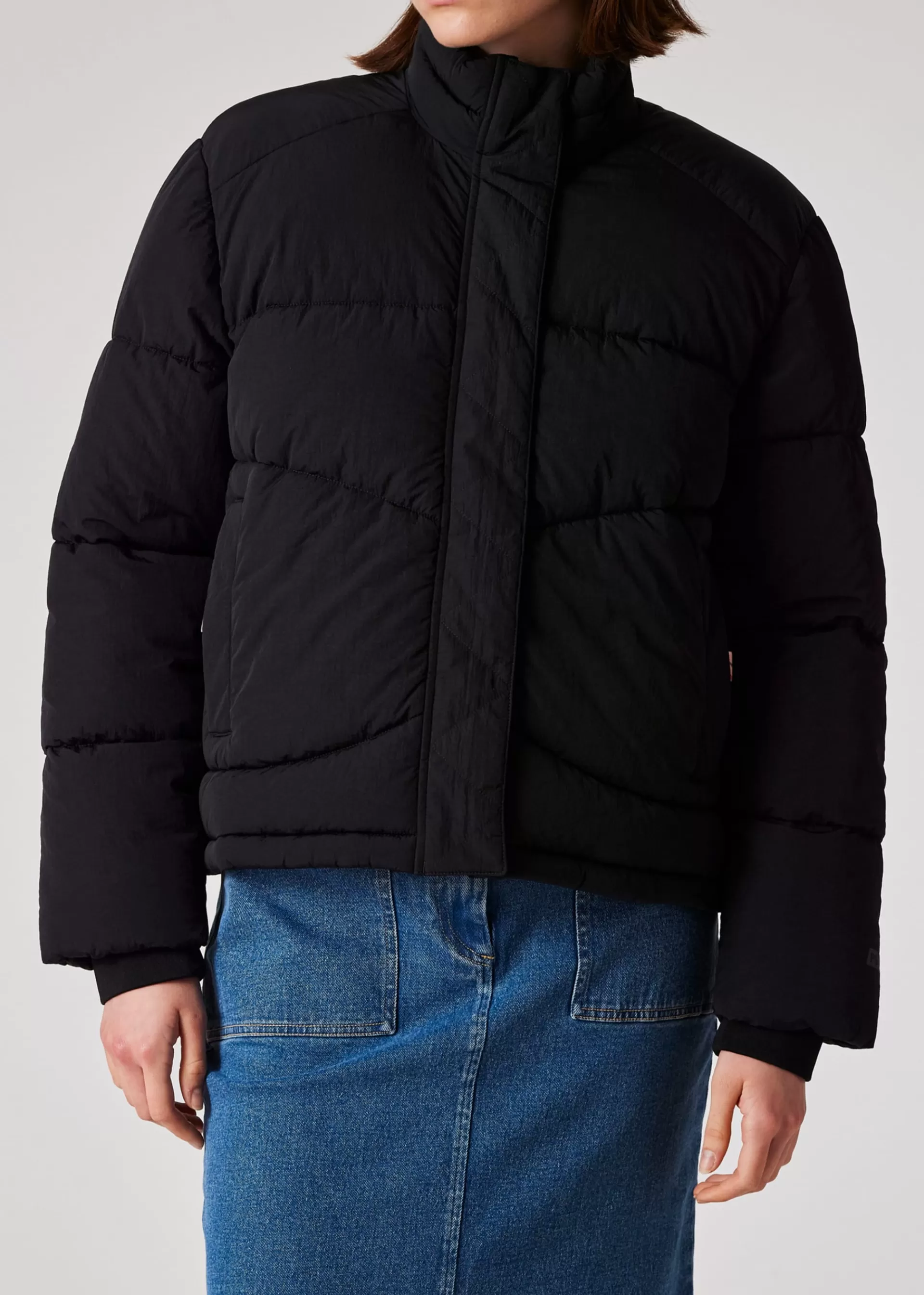 Women's Crinkle Short Quilted Coat>Paul Smith Shop