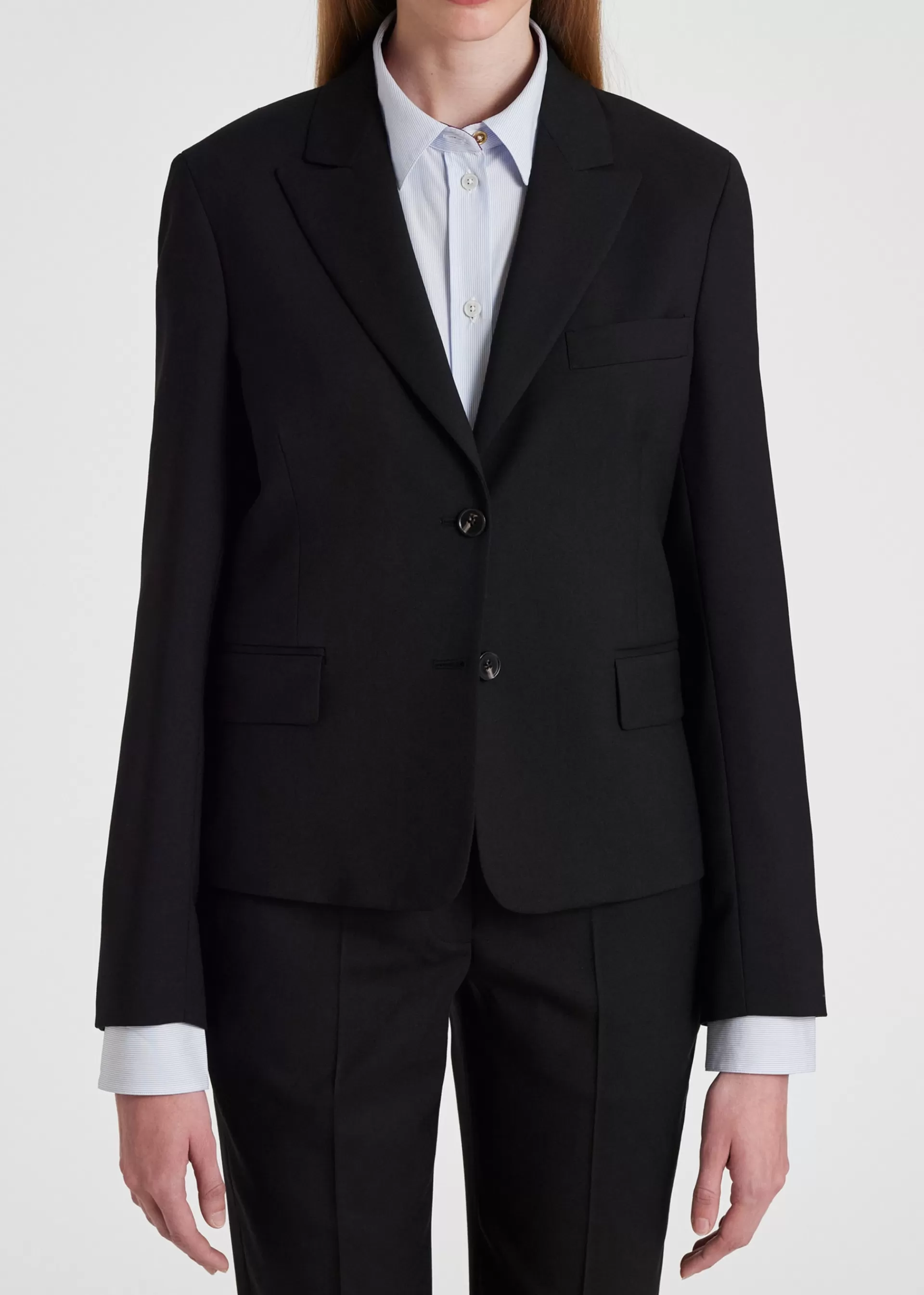 Women's Cropped 'A Suit To Travel In' Wool Blazer>Paul Smith Clearance