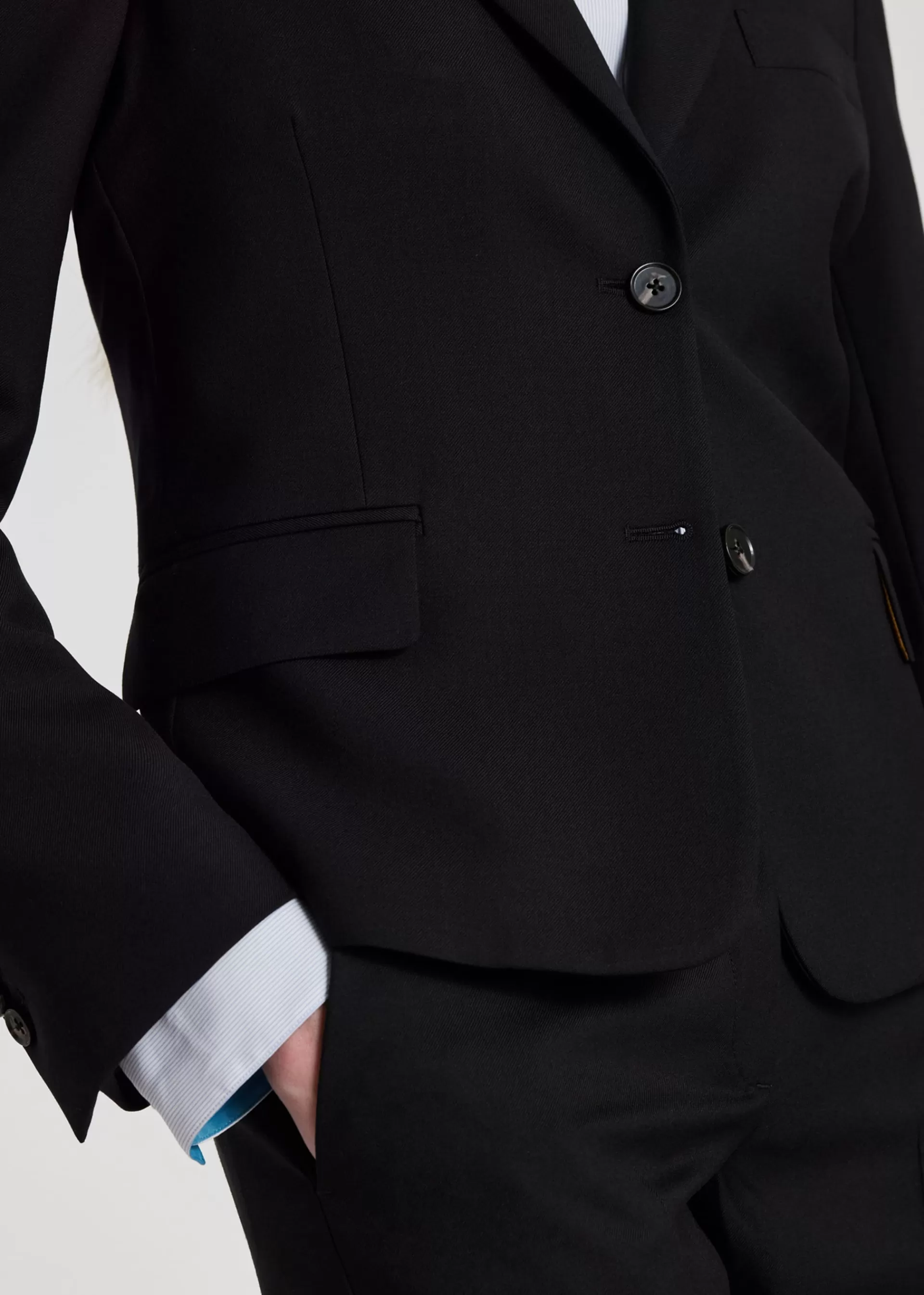 Women's Cropped 'A Suit To Travel In' Wool Blazer>Paul Smith Clearance