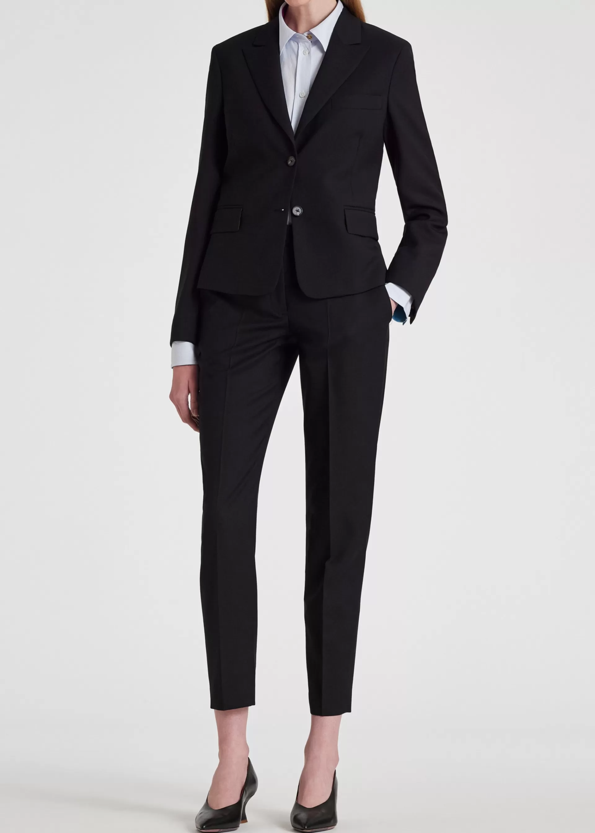 Women's Cropped 'A Suit To Travel In' Wool Blazer>Paul Smith Clearance