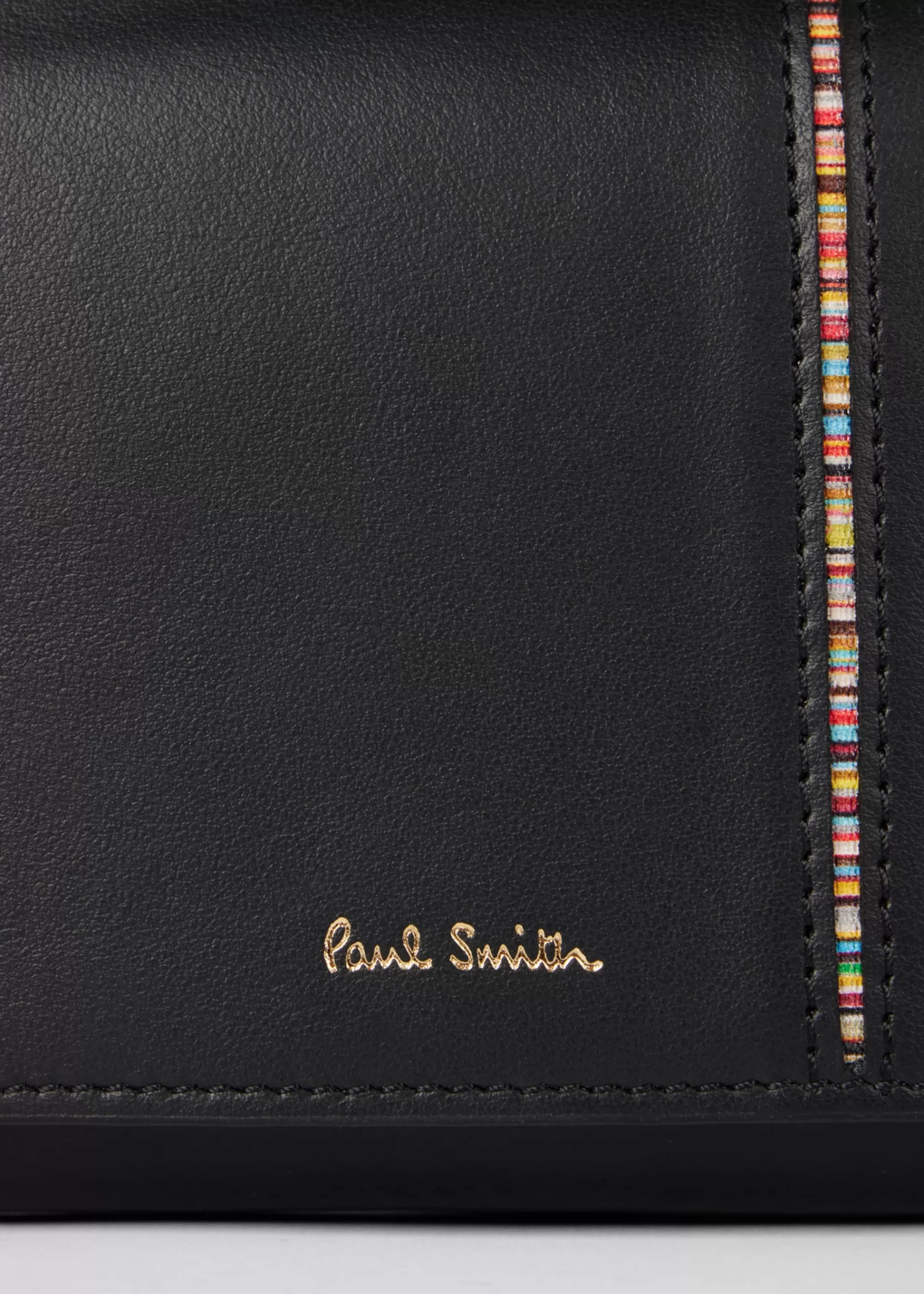 Women's Leather 'Signature Stripe' Phone Bag>Paul Smith Clearance