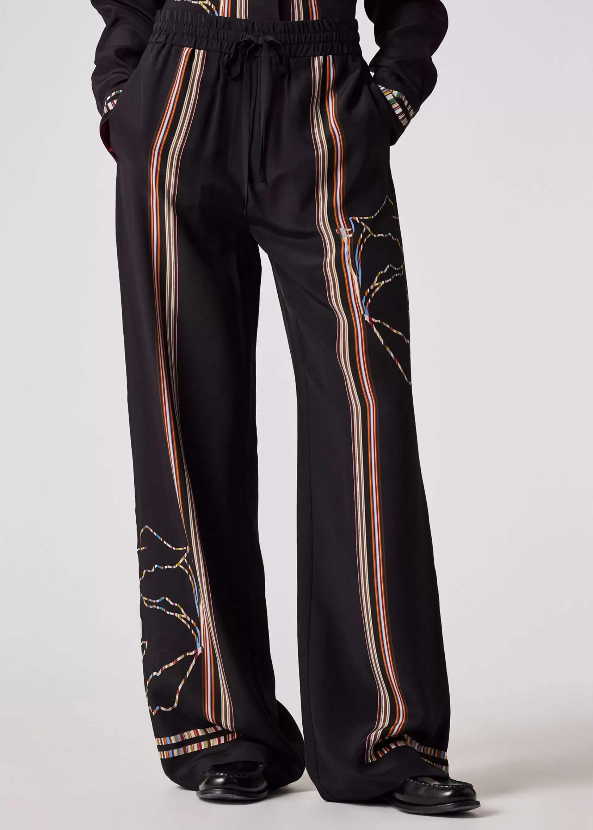 Women's Magnolia 'Signature Stripe' Trousers>Paul Smith Online