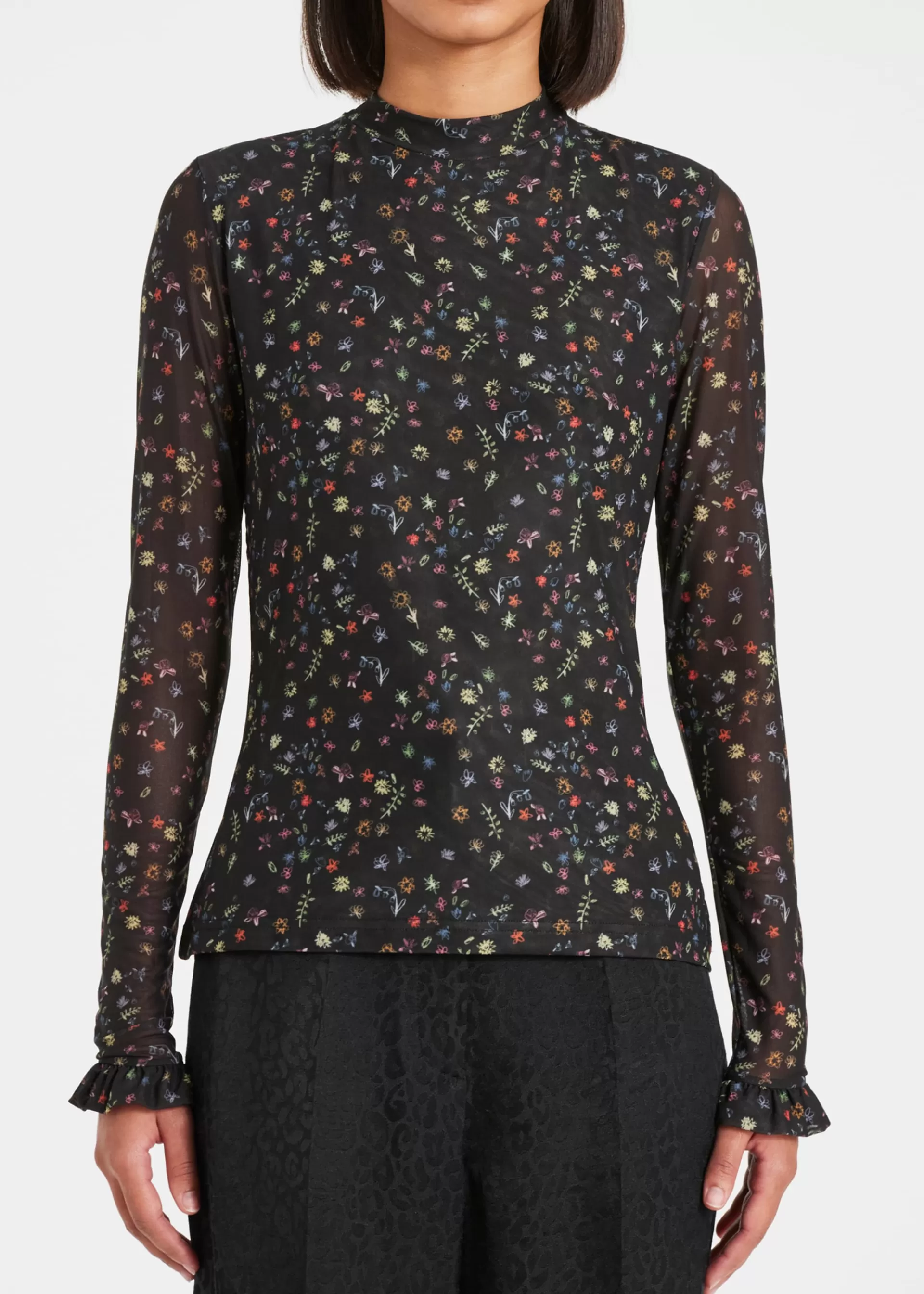 Women's Mesh 'Seedhead' Top>Paul Smith Shop