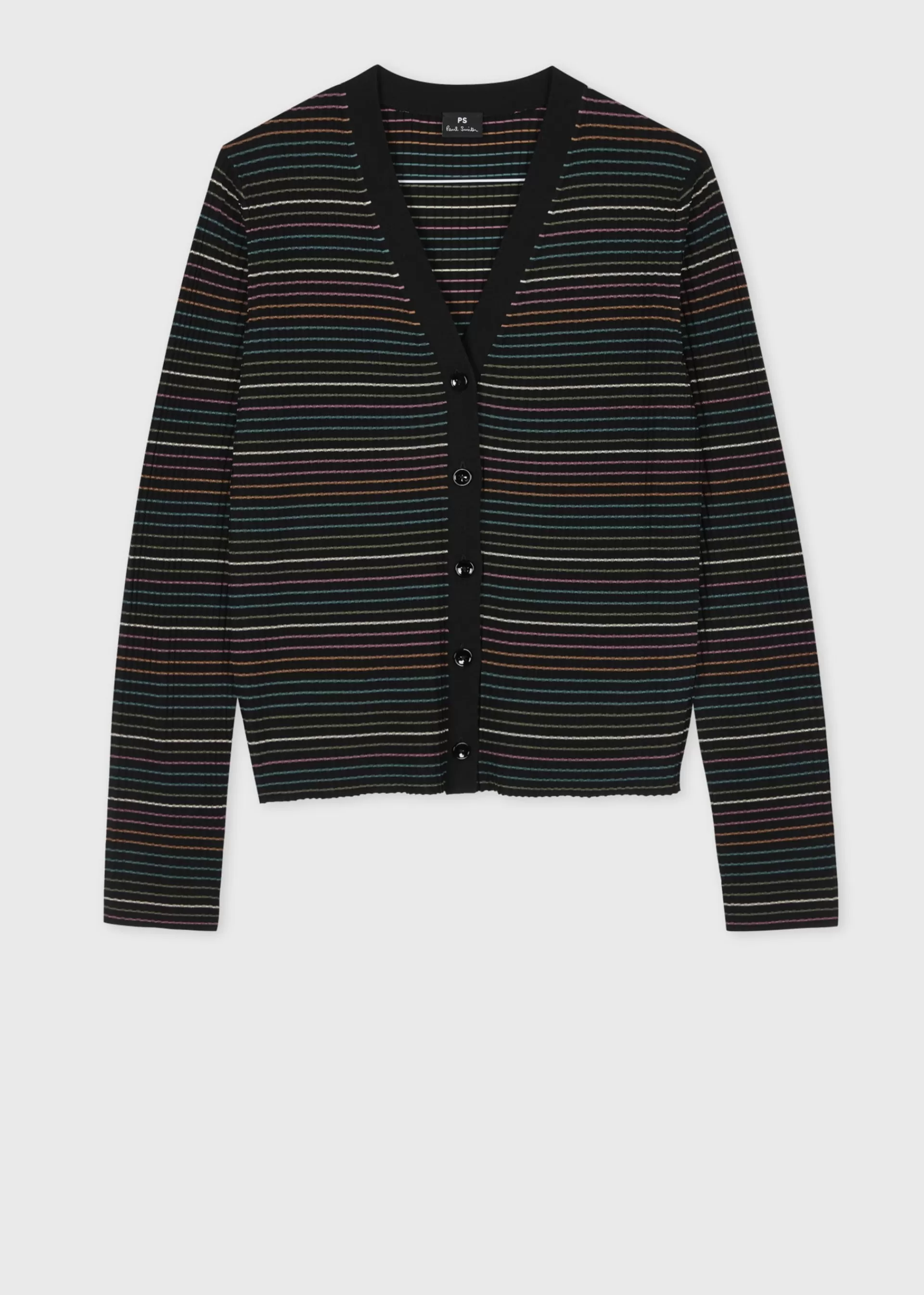 Women's Multicoloured Stripe Cardigan>Paul Smith Hot