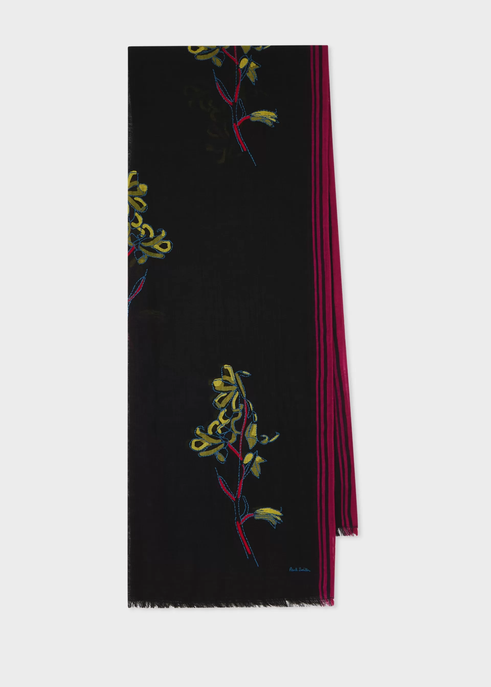 Women's 'Ruth Floral' Embroidered Scarf>Paul Smith Best Sale