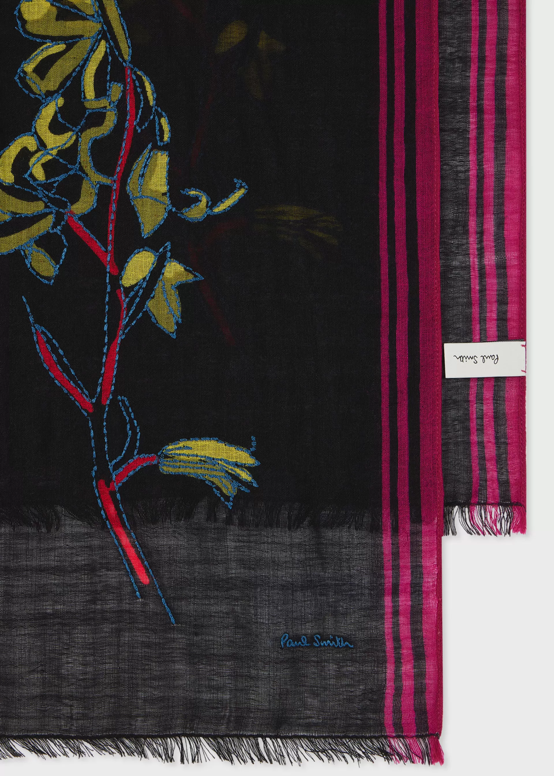 Women's 'Ruth Floral' Embroidered Scarf>Paul Smith Best Sale