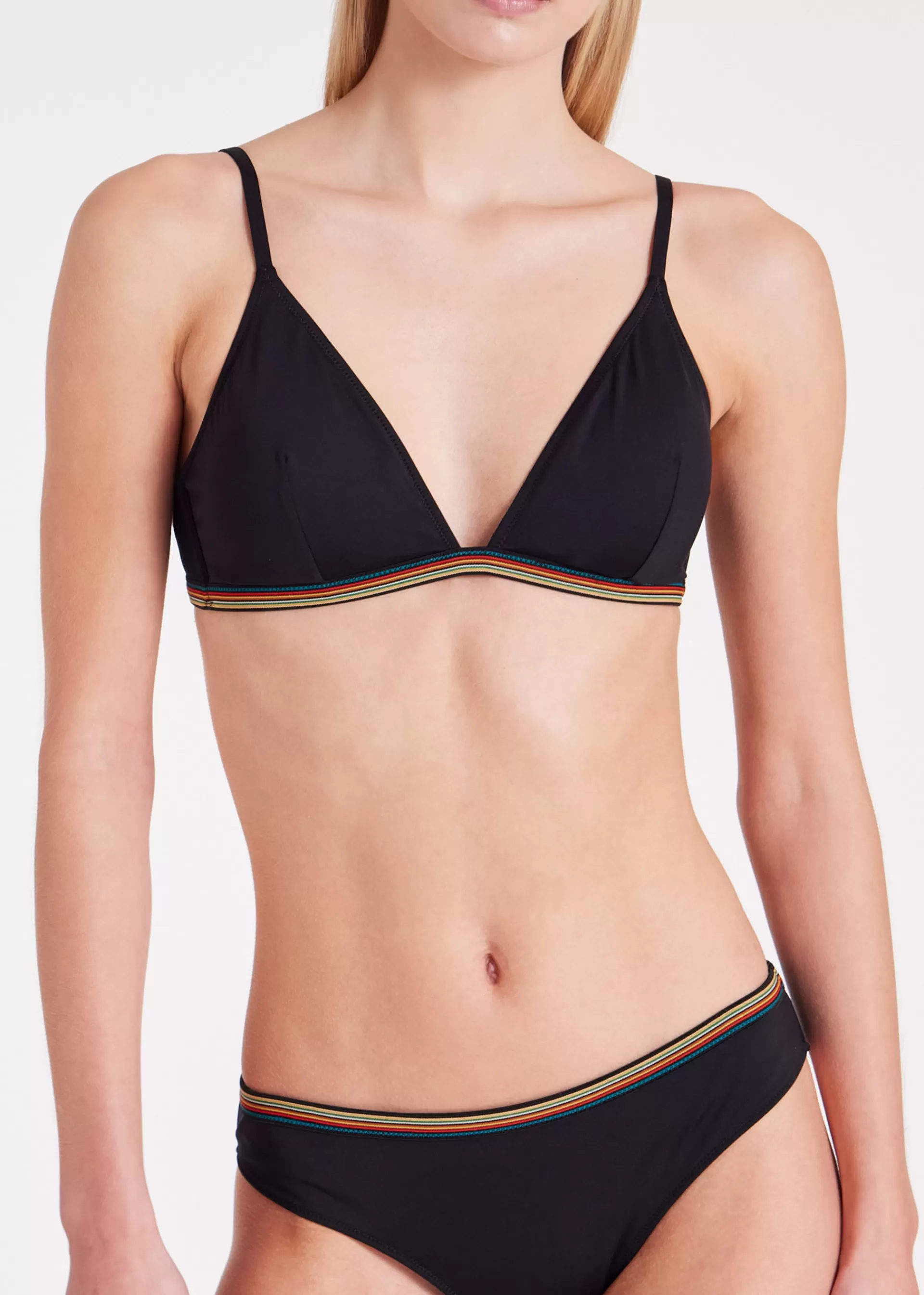 Women's 'Signature Stripe' Bikini Top>Paul Smith Best