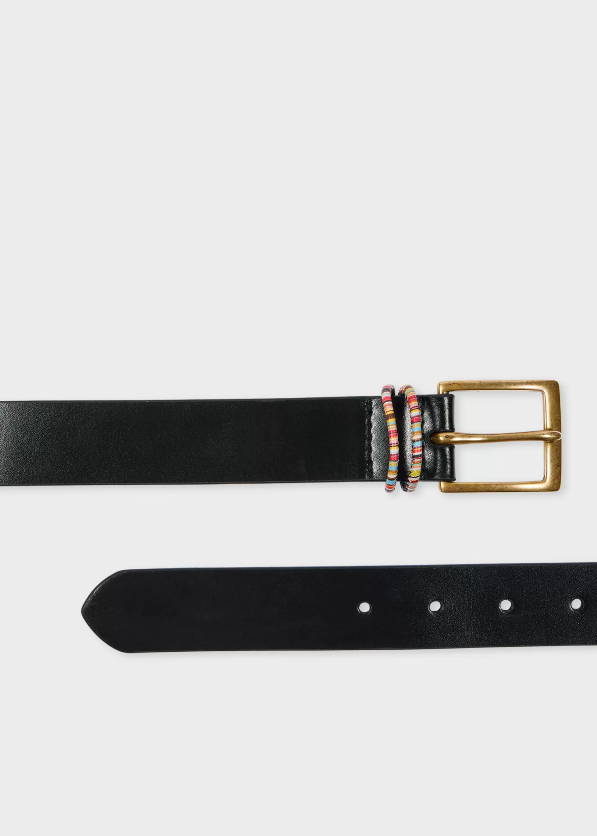 Women's 'Signature Stripe' Cord Belt>Paul Smith Outlet