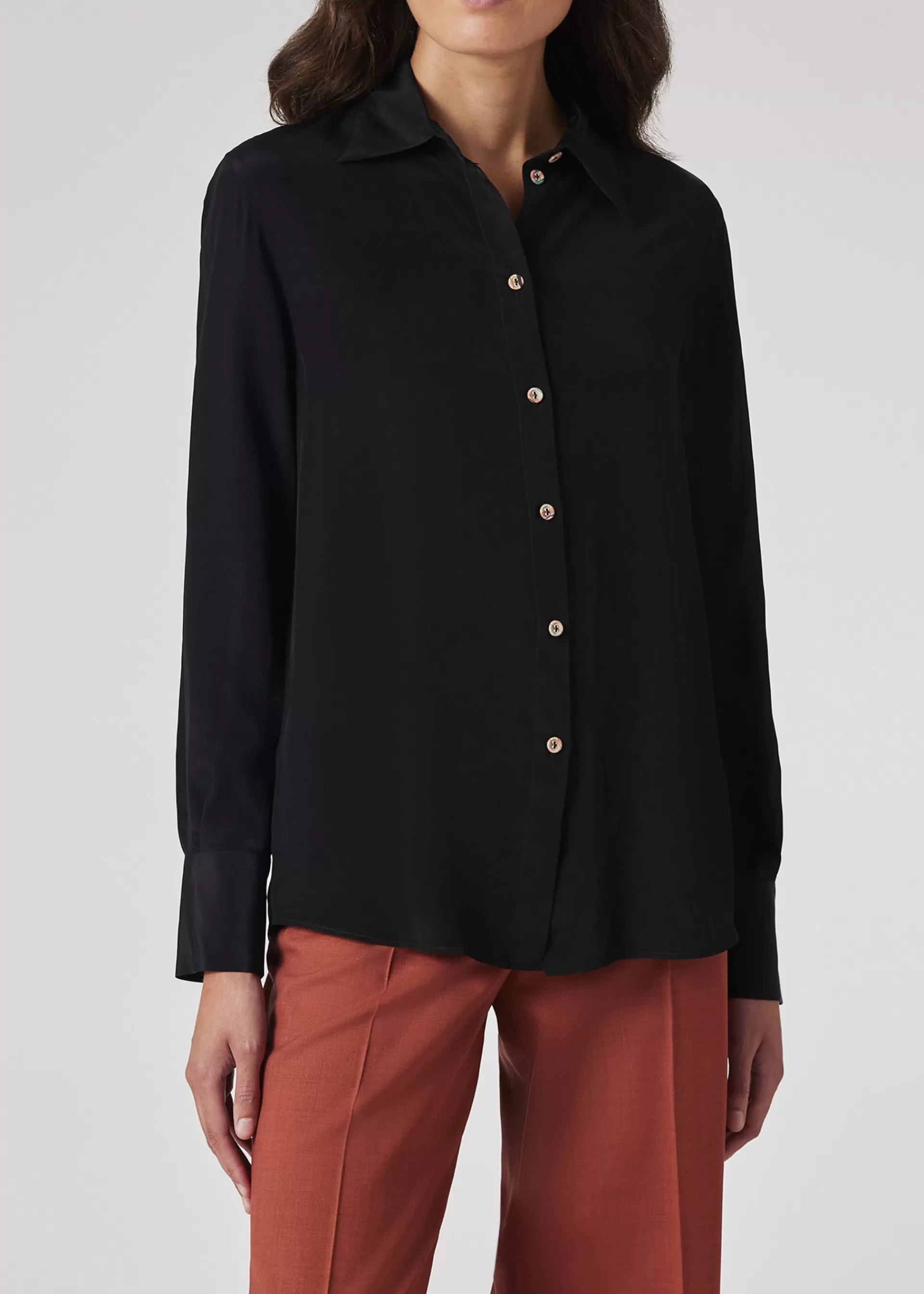Women's Silk-Blend Blouse>Paul Smith Hot
