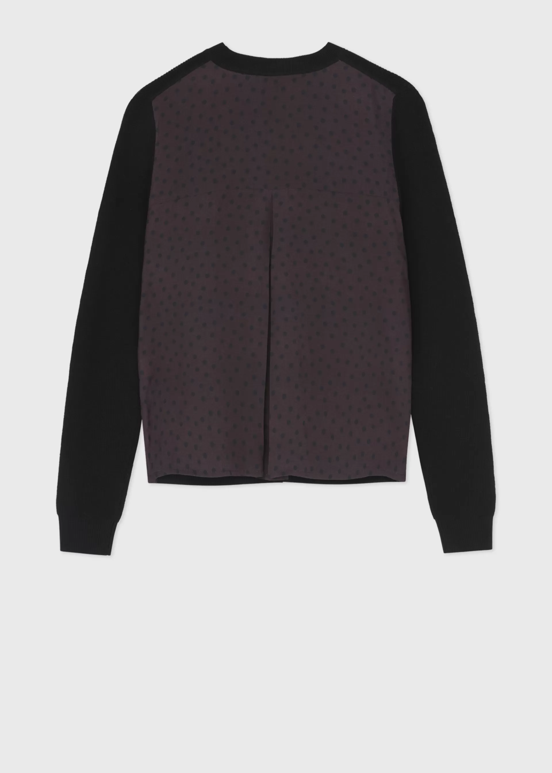 Women's Wool Cardigan With Viscose Back>Paul Smith Fashion