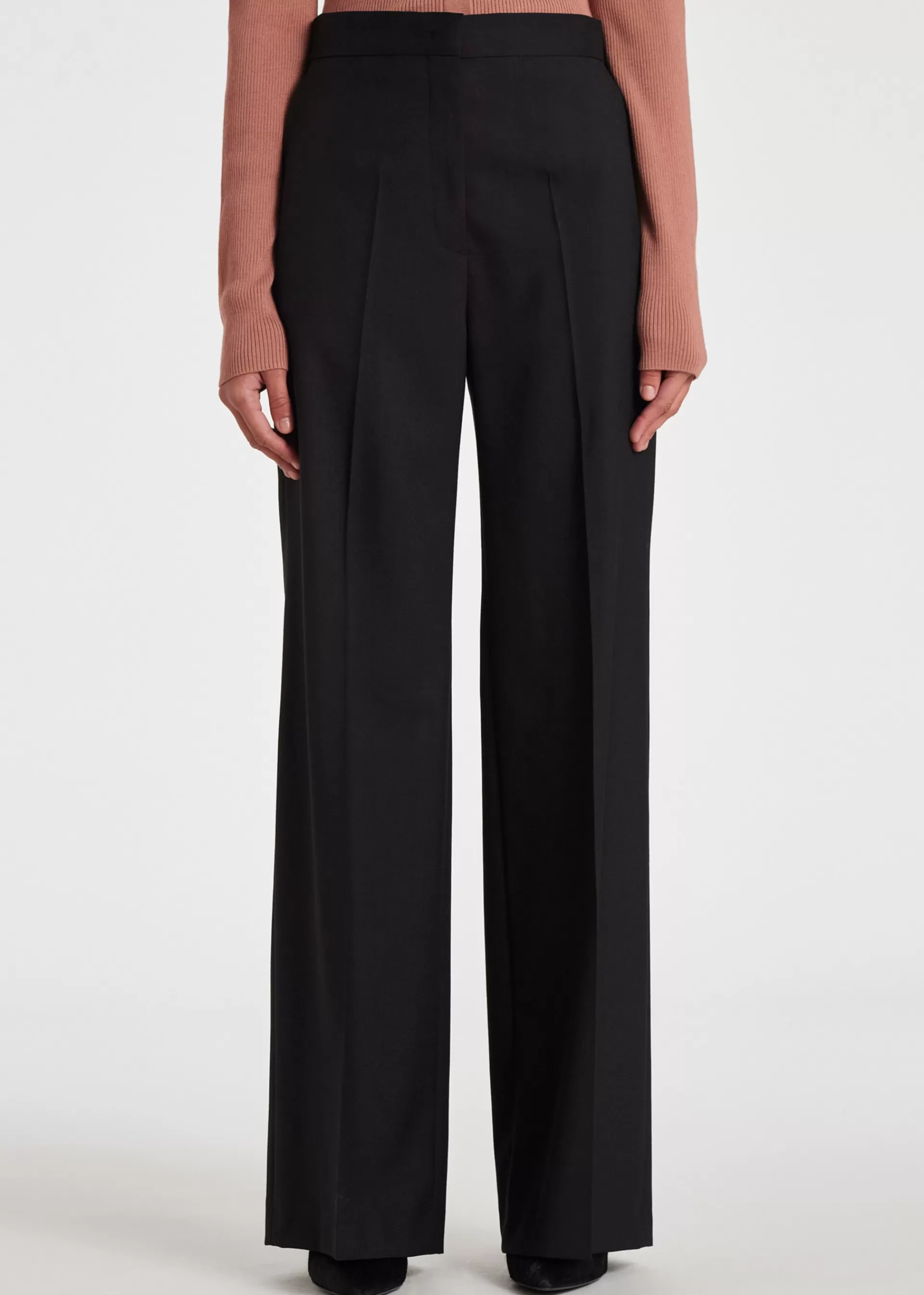 Women's Wool Wide-Leg Pants>Paul Smith Cheap