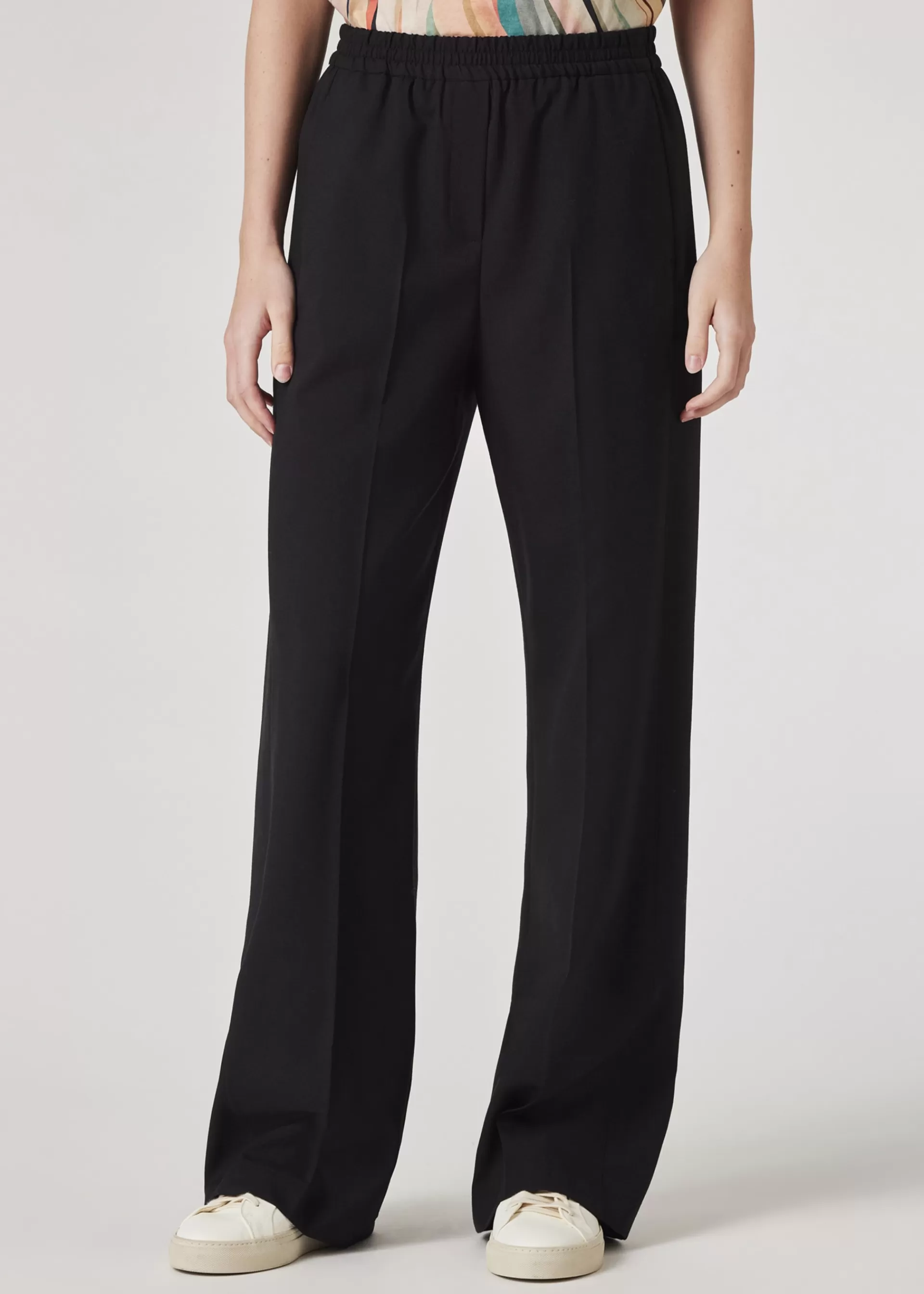 Women's Wool Wide-Leg Trousers>Paul Smith Cheap