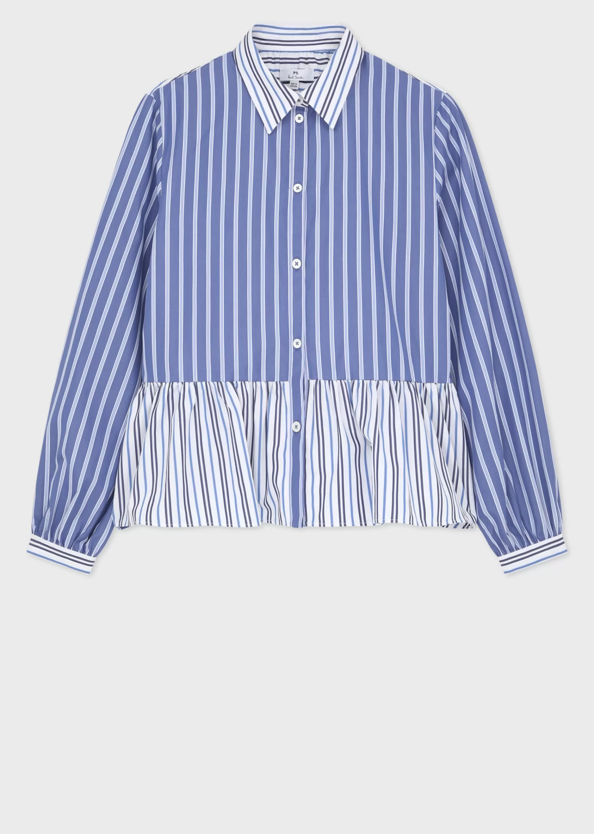 Women's Cotton Pinstripe 'Contrast' Shirt>Paul Smith Store
