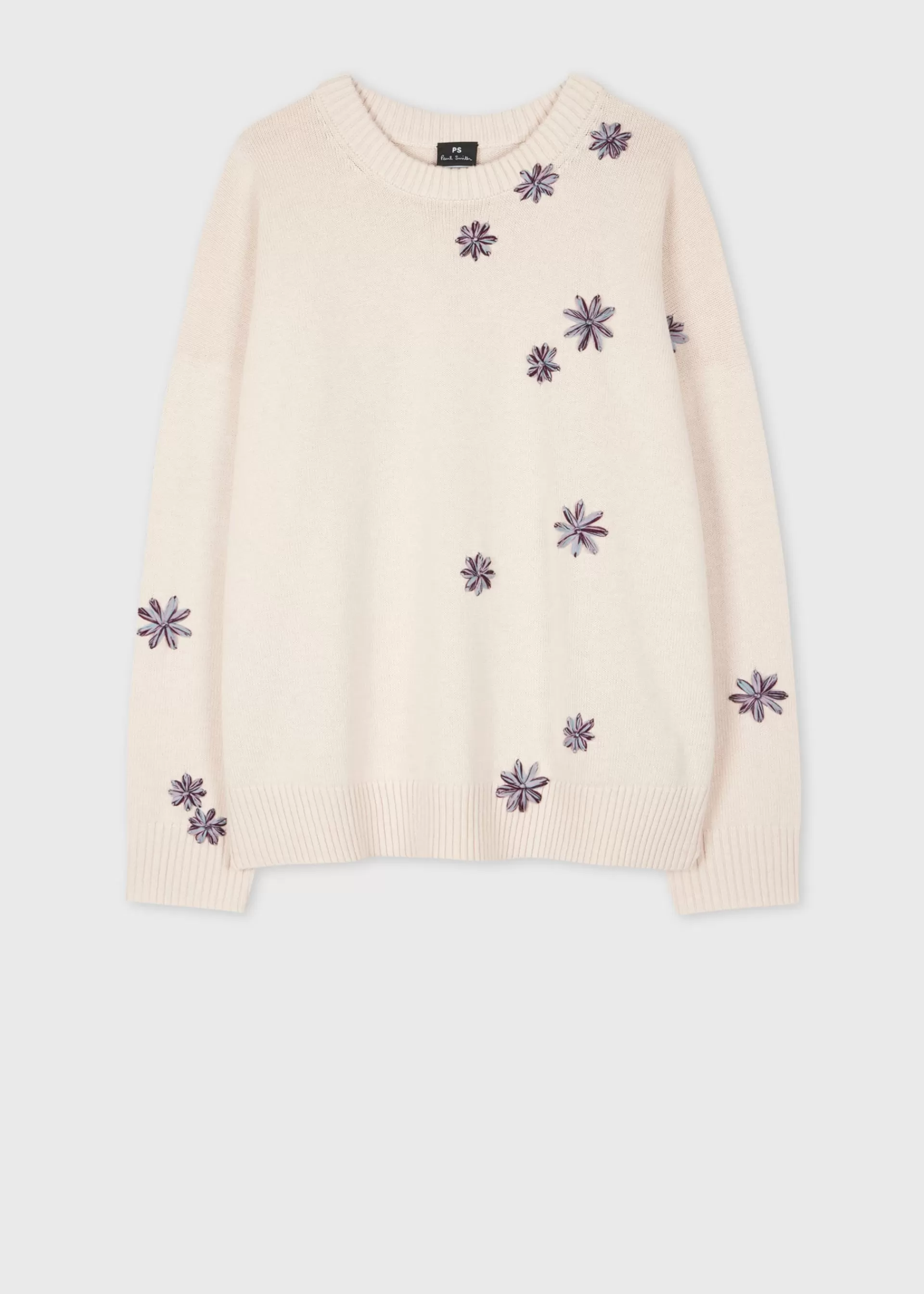 Women's Knitted 'Chamomile Floral' Embroidered Sweater>Paul Smith Hot