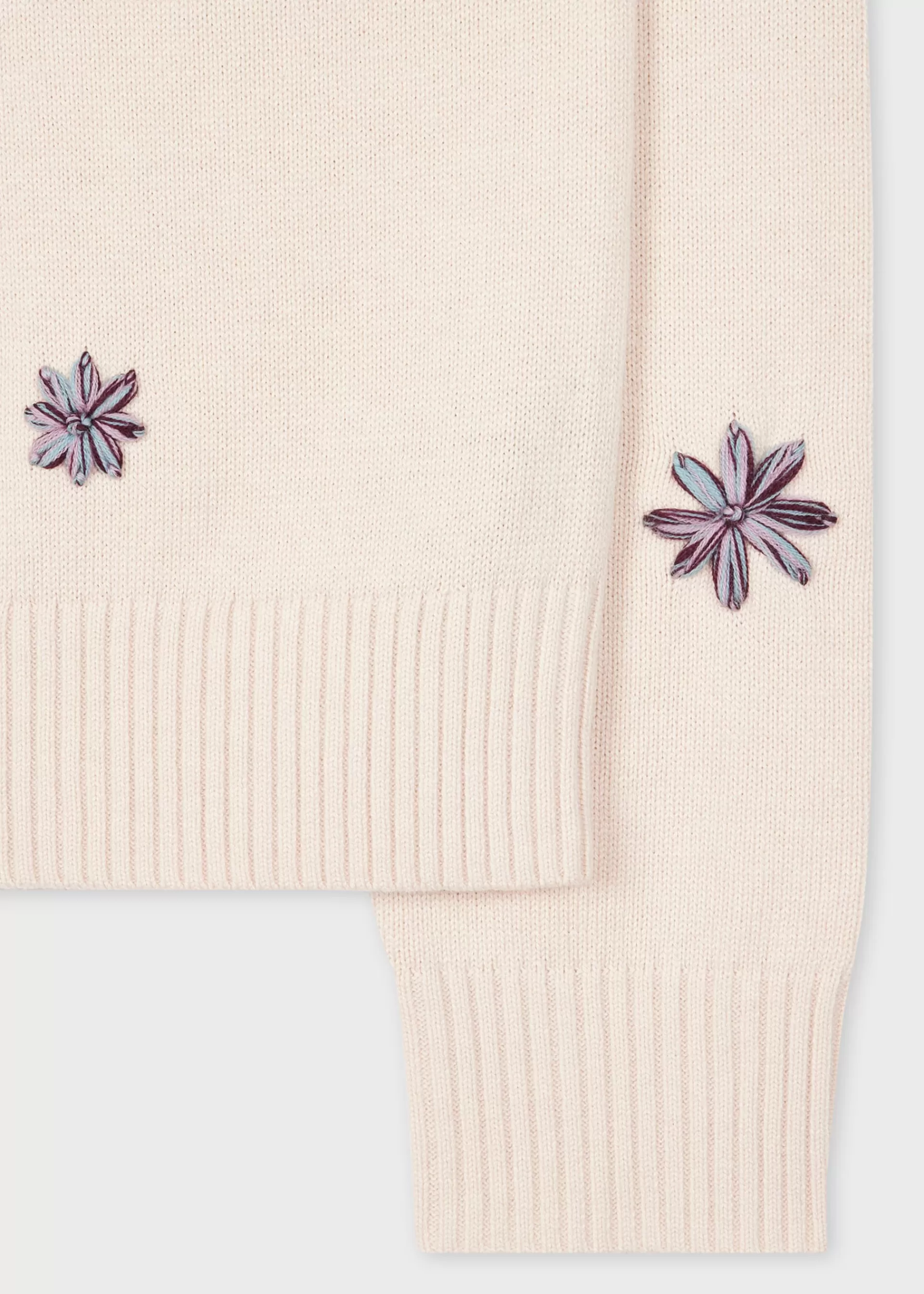 Women's Knitted 'Chamomile Floral' Embroidered Sweater>Paul Smith Hot