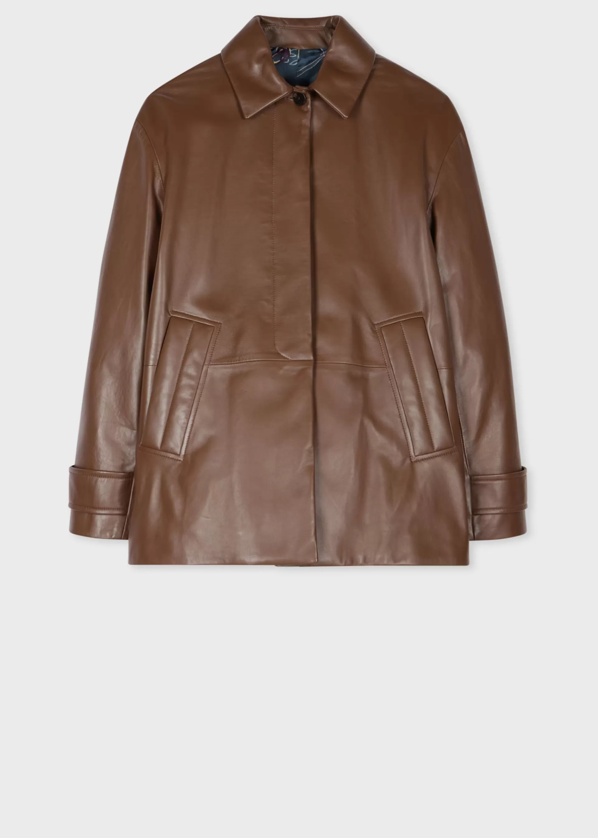 Women's Leather Jacket>Paul Smith New